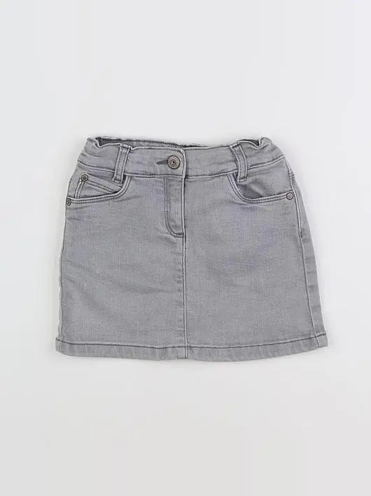 Vertbaudet - jupe gris - 4 ans
