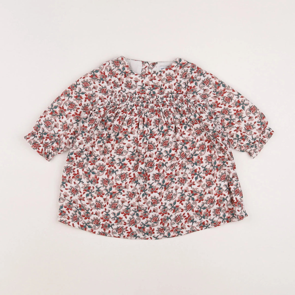Vertbaudet - robe multicolore - 6 mois