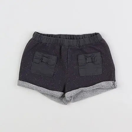 Vertbaudet - short gris - 12 mois