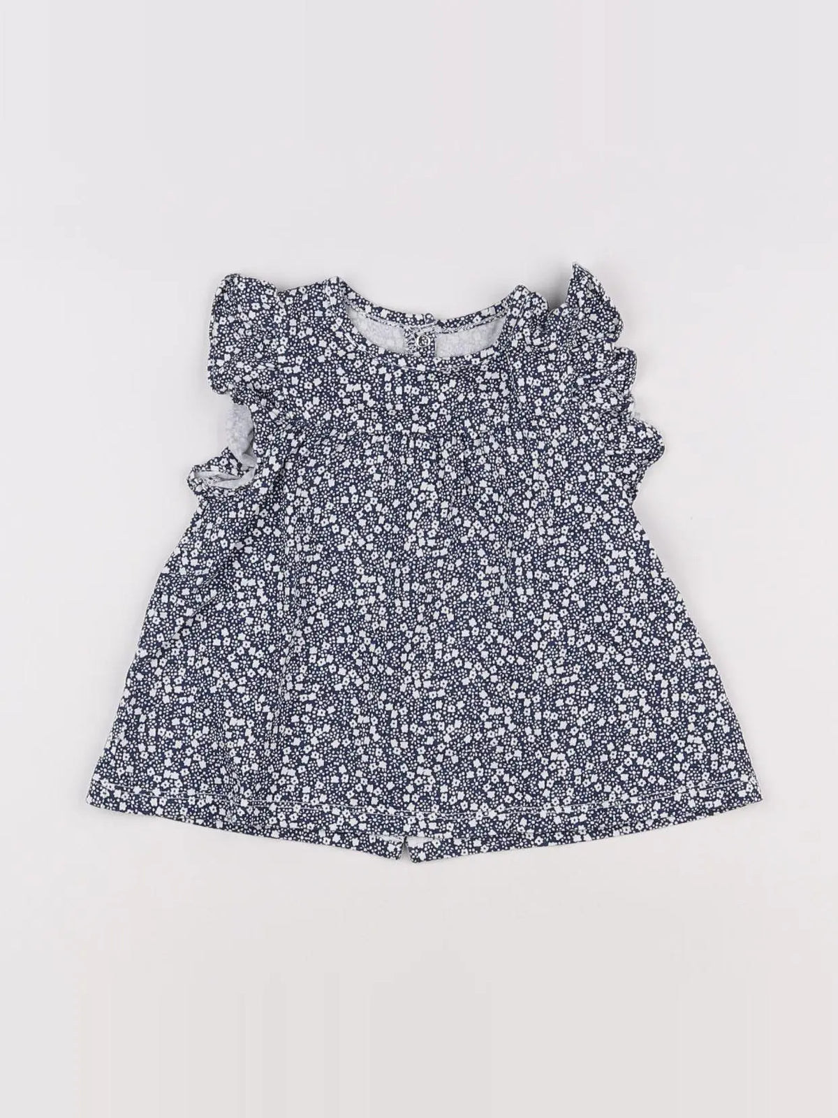Vertbaudet - tee-shirt bleu - 2 ans