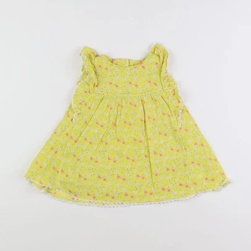 Vertbaudet - robe jaune - 18 mois