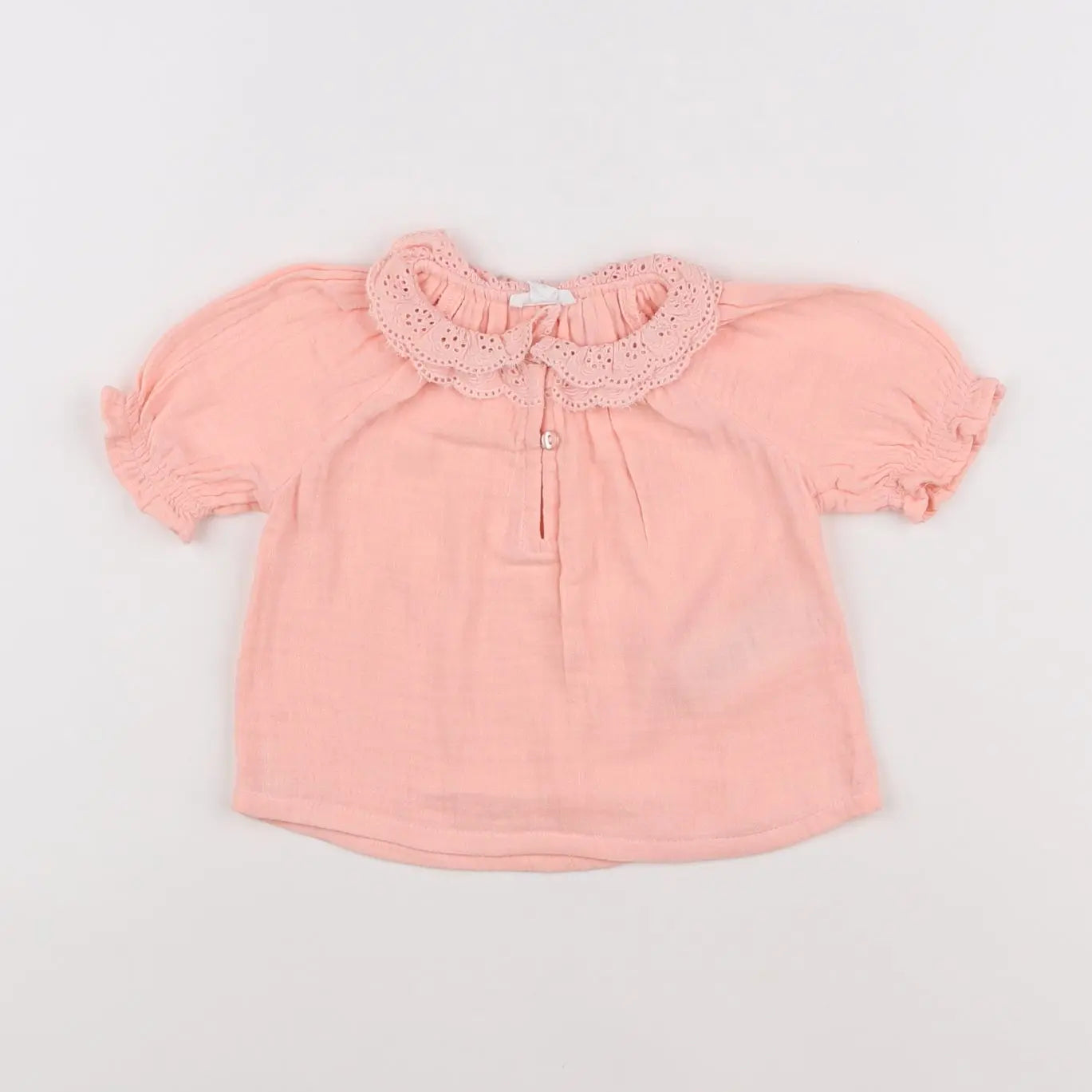Vertbaudet - blouse rose - 6 mois