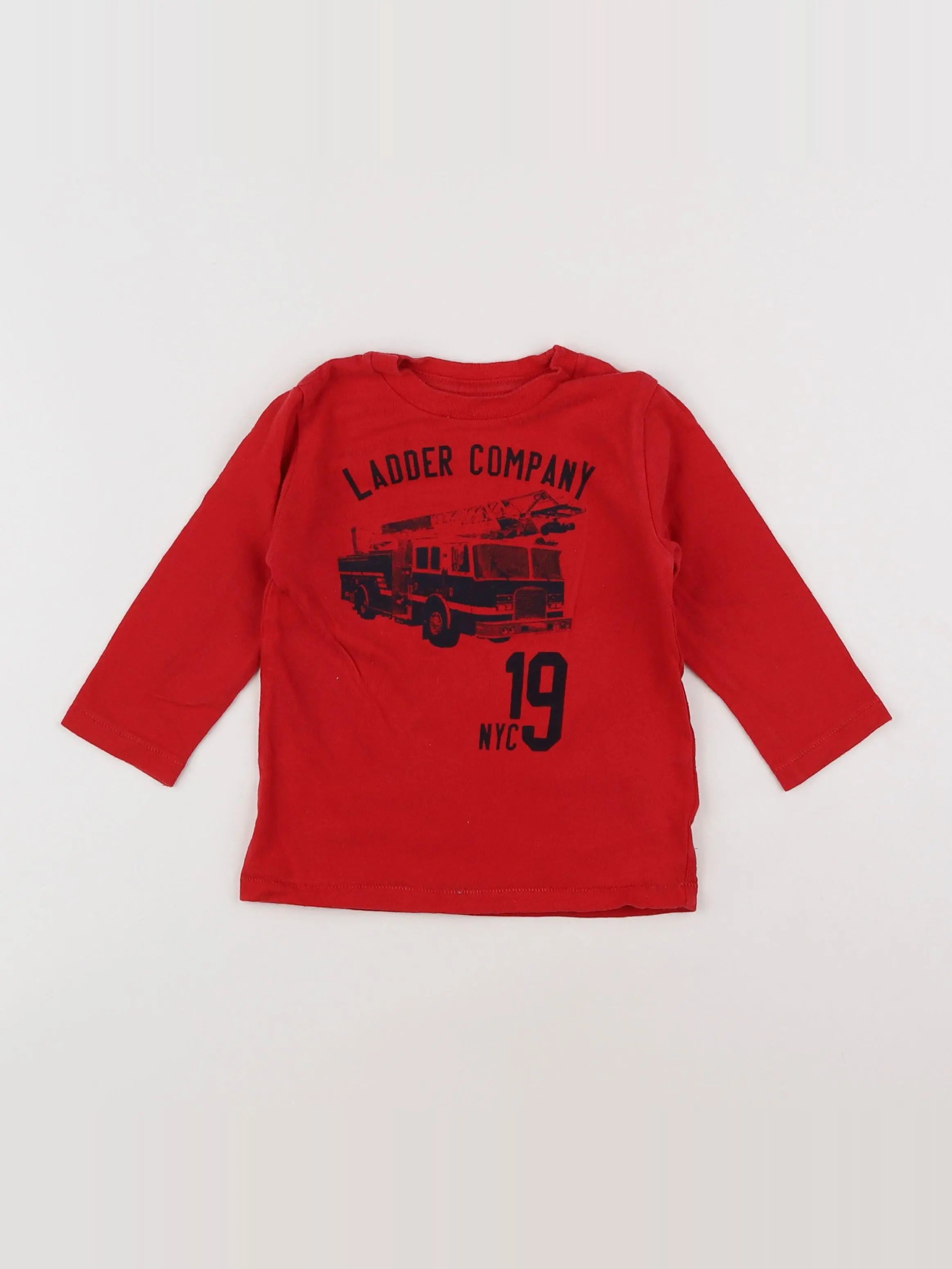 GAP - tee-shirt rouge - 12/18 mois