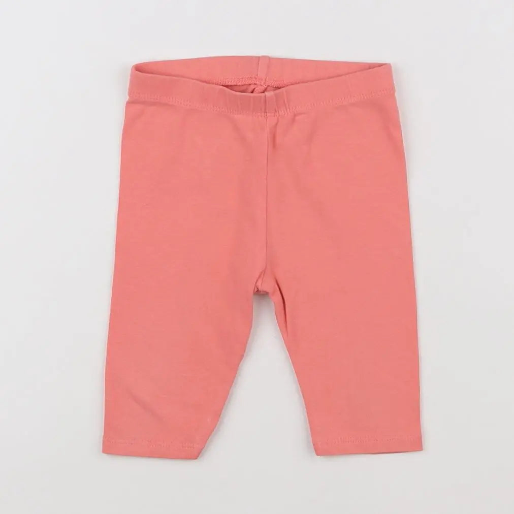 Vertbaudet - legging rose - 12 mois