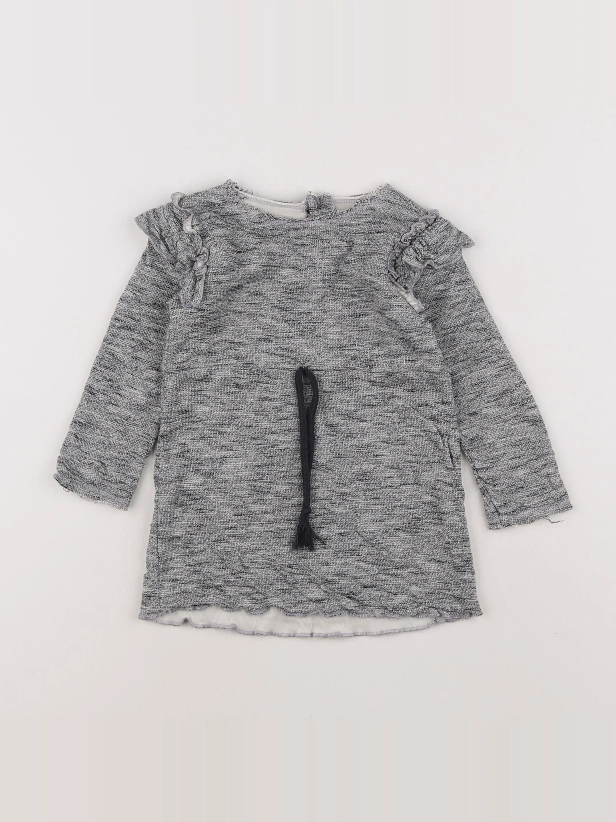 Message in the bottle  - robe gris - 12 mois
