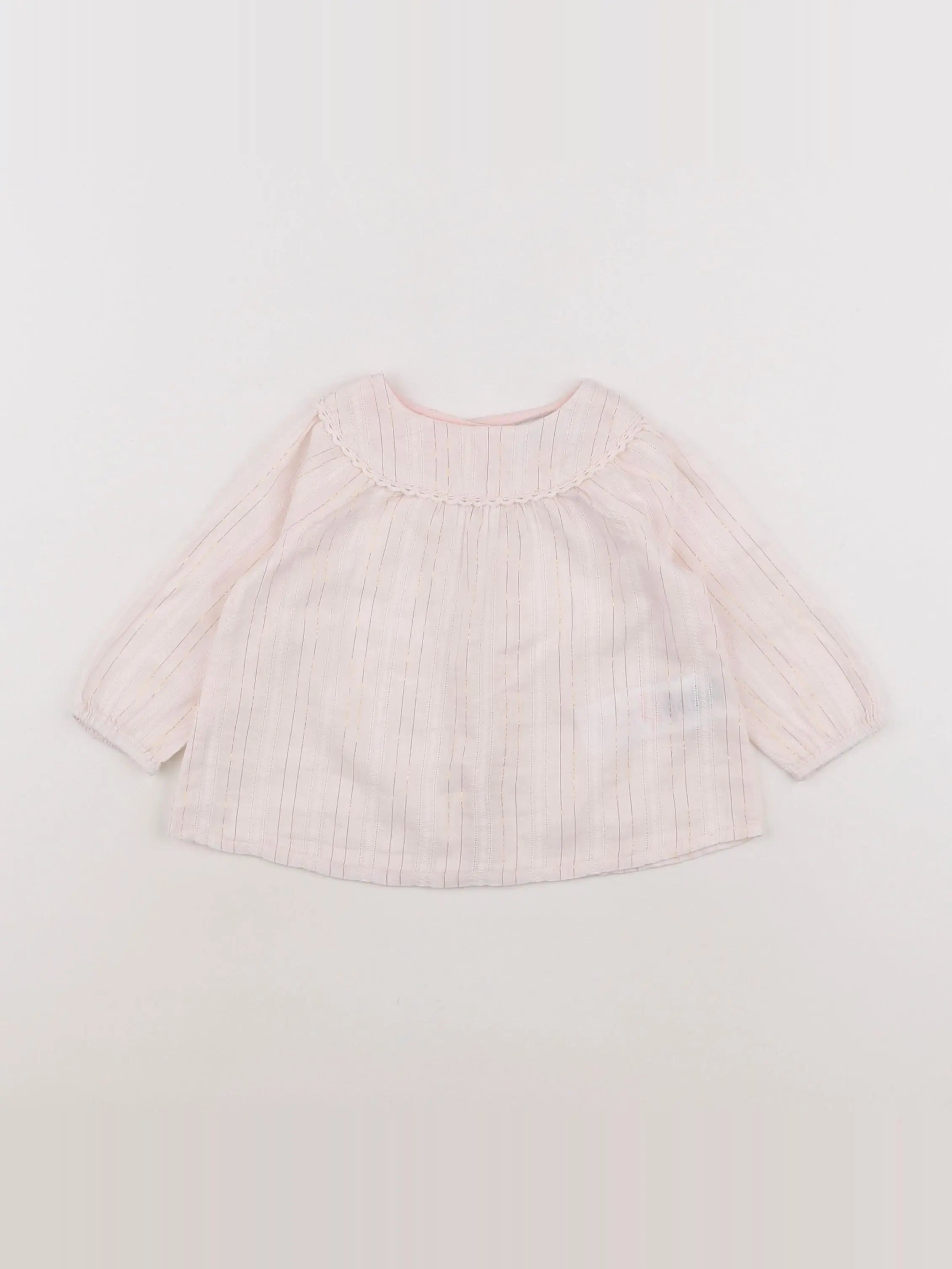 Cyrillus - blouse blanc - 6 mois