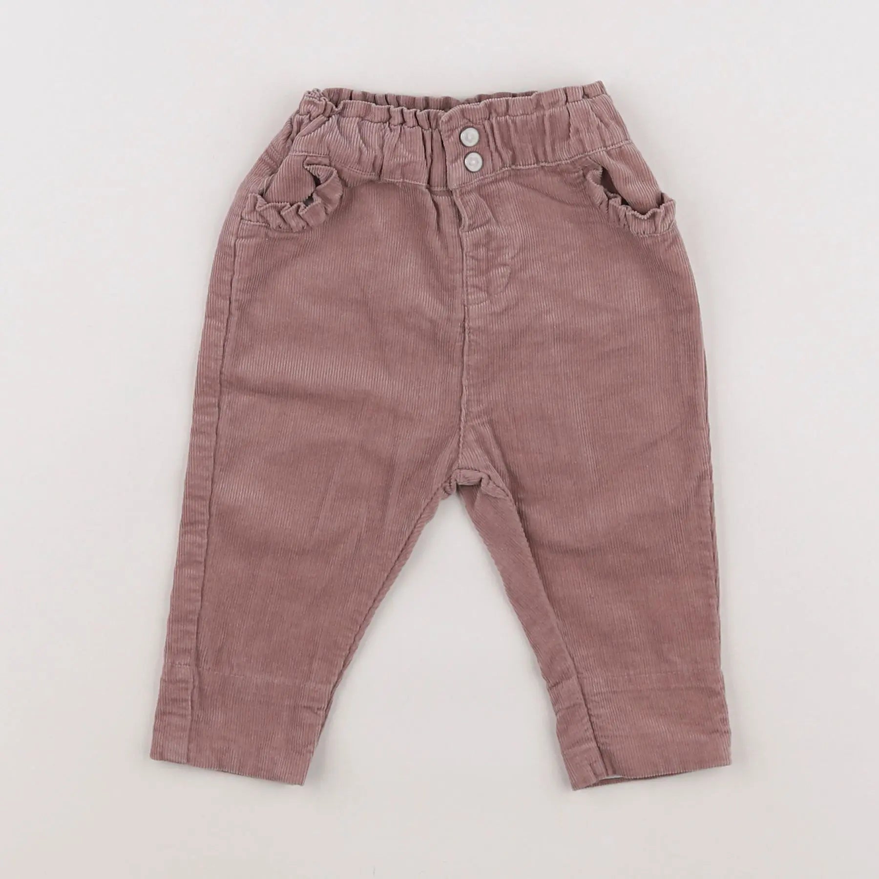 Vertbaudet - pantalon beige - 3 mois