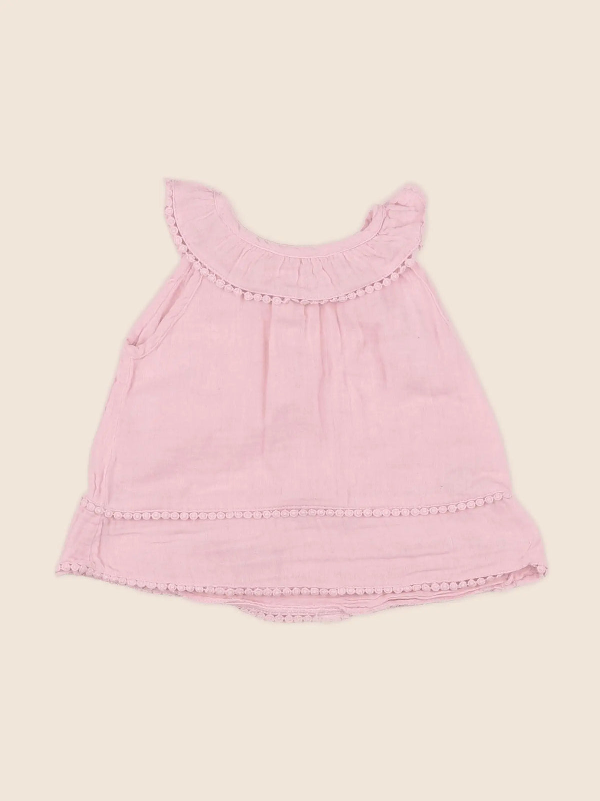 Bouchara - blouse rose - 6 mois