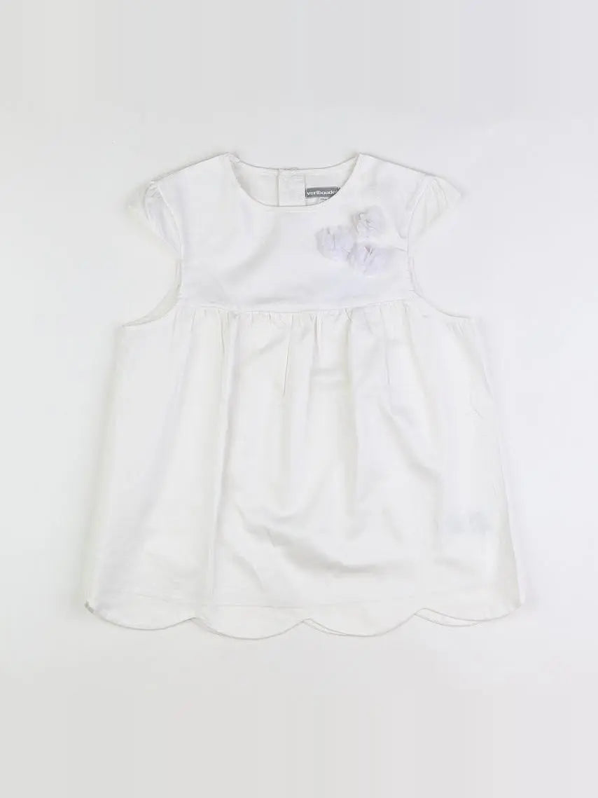 Vertbaudet - blouse blanc - 12 ans