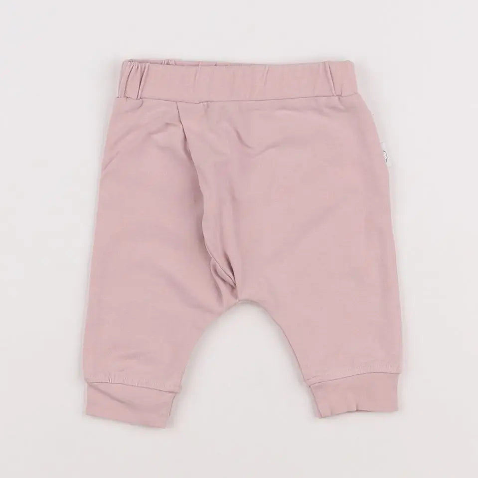 Vertbaudet - sarouel rose - 3 mois