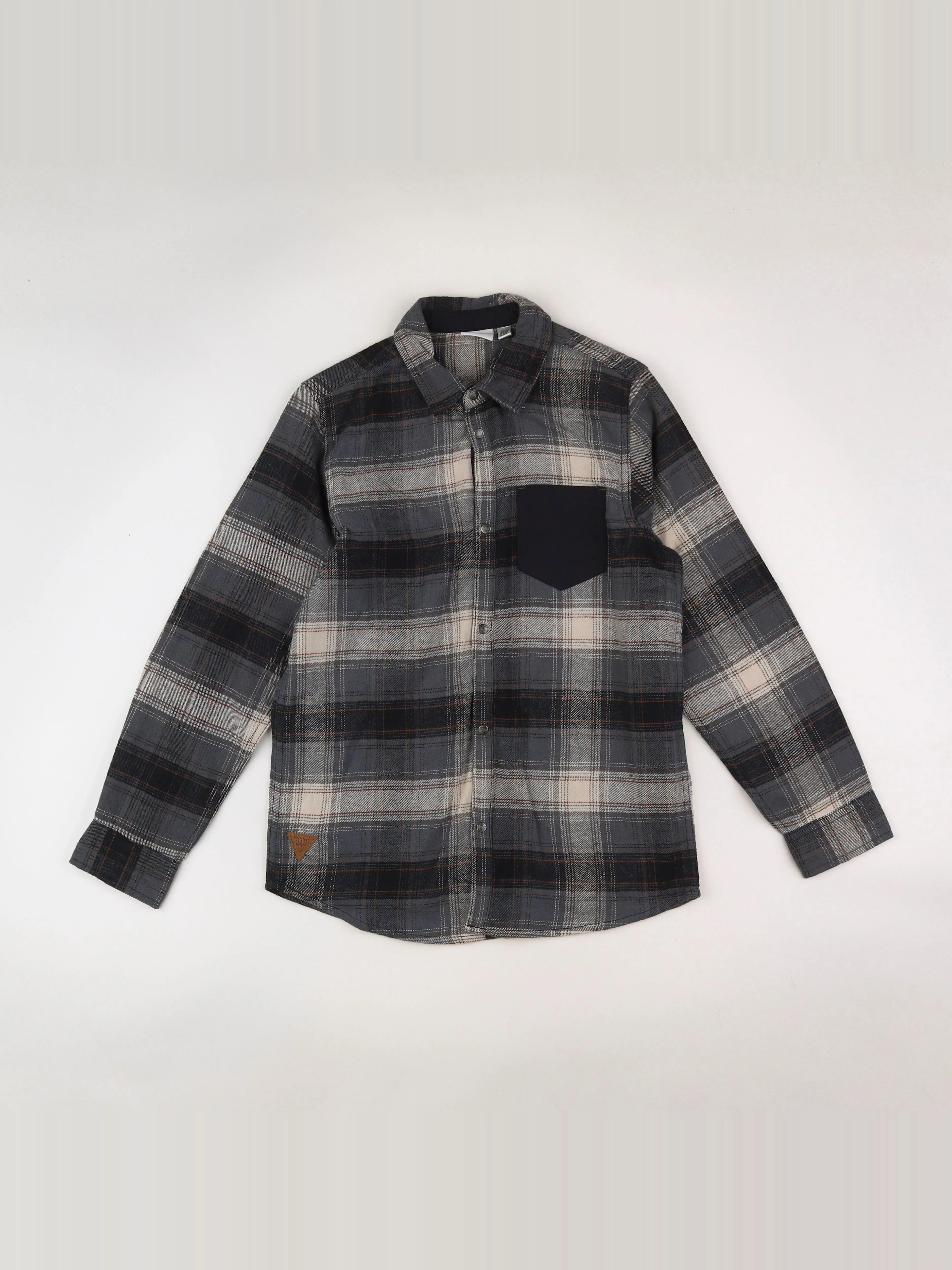 Vertbaudet - chemise multicolore - 12 ans
