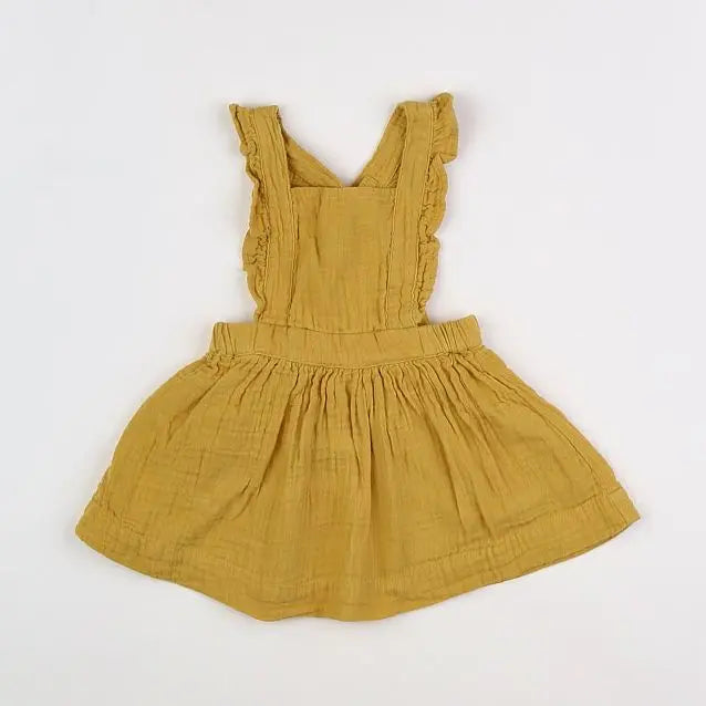 Vertbaudet - robe jaune - 9 mois