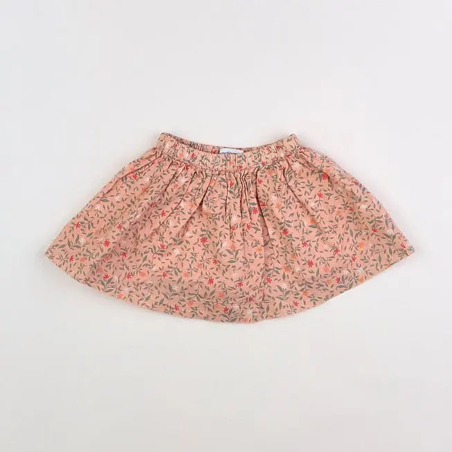 Vertbaudet - jupe rose, vert - 12 mois