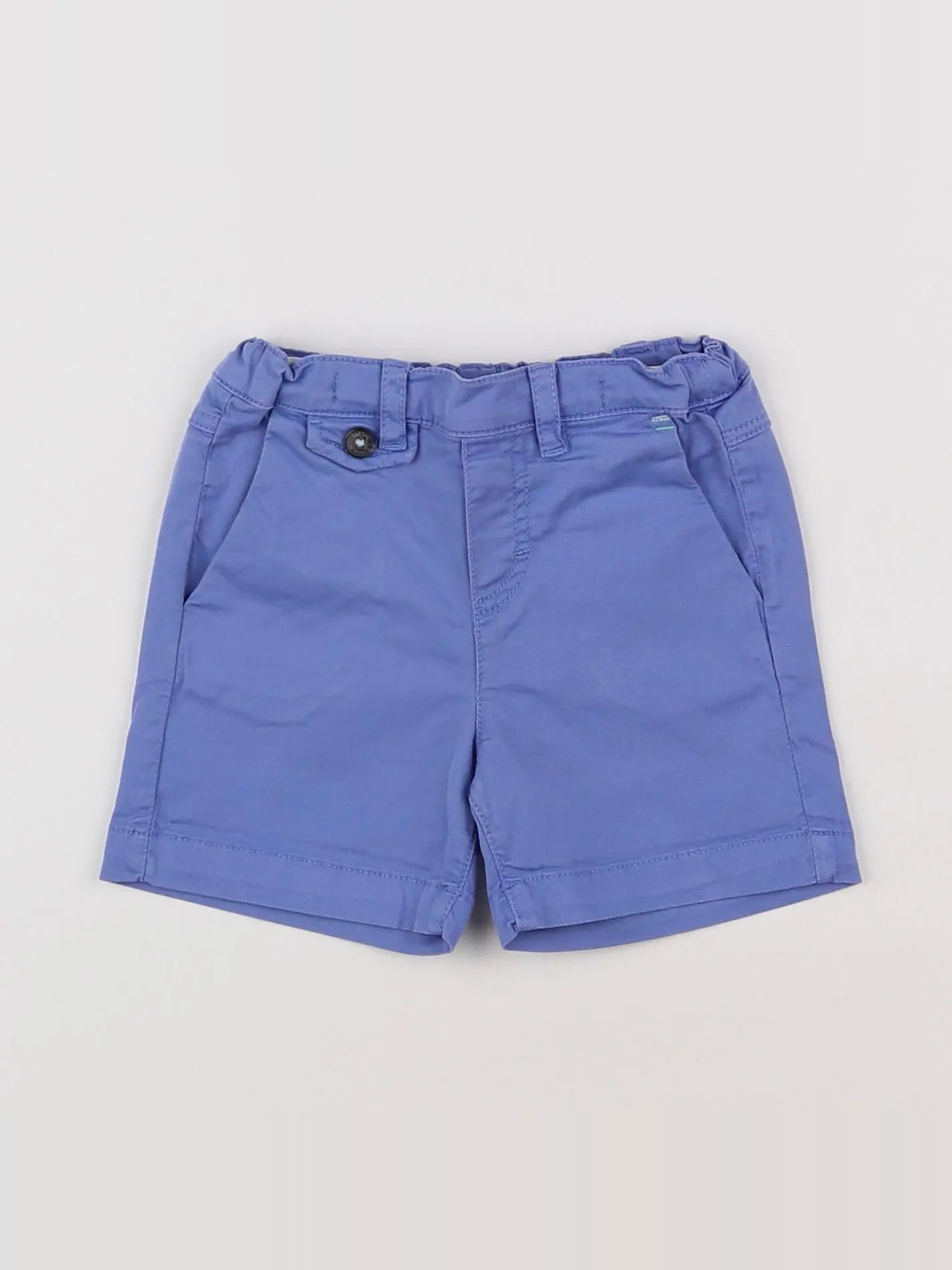 Tartine & Chocolat - short bleu - 6 mois