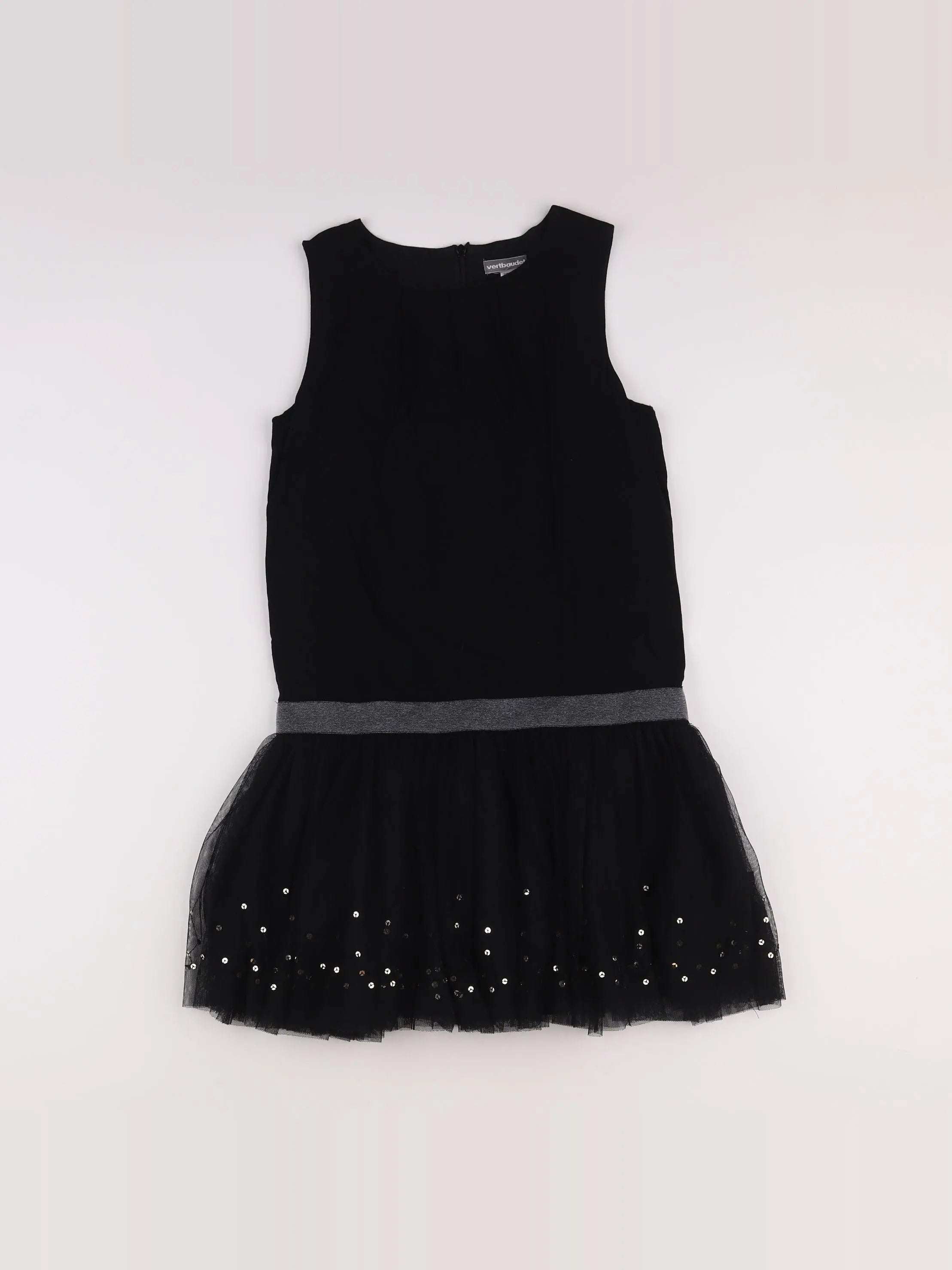 Vertbaudet - robe noir - 10 ans