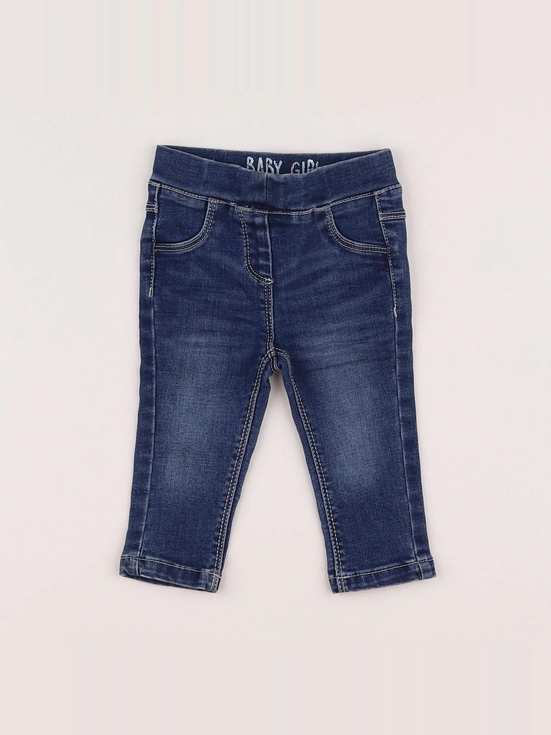 Tape à l'oeil - jegging bleu - 9 mois