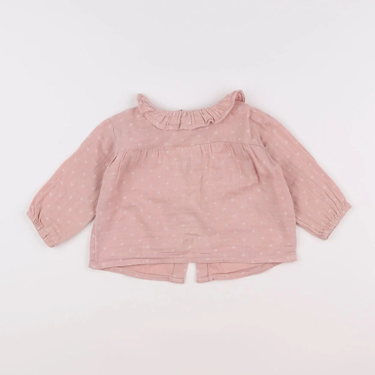 Vertbaudet - blouse rose - 12 mois