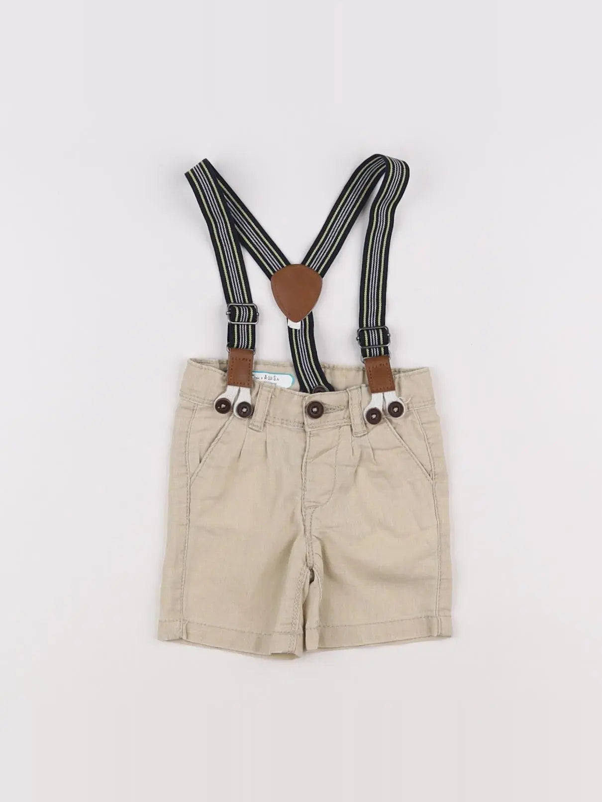 Tape à l'oeil - short beige - 3 mois