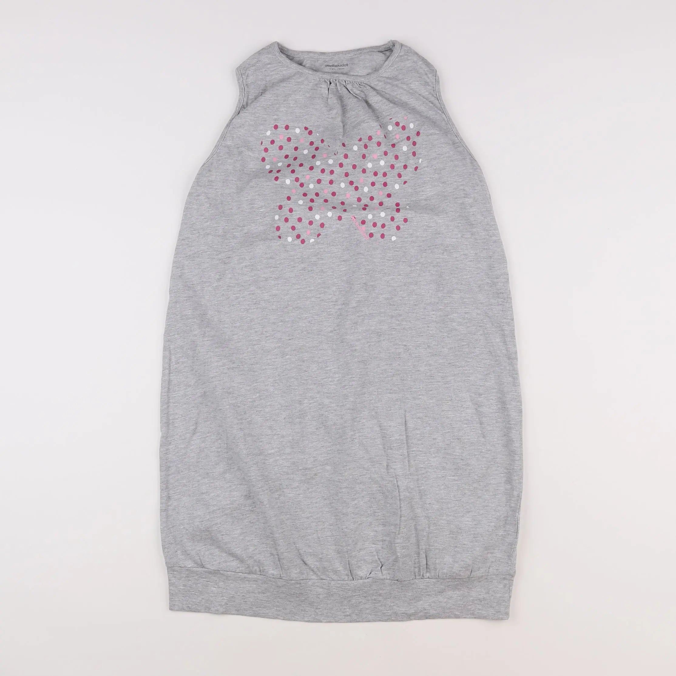 Vertbaudet - robe gris - 12 ans