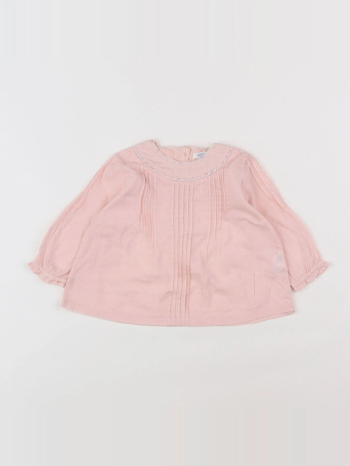Boutchou - blouse rose - 6 mois