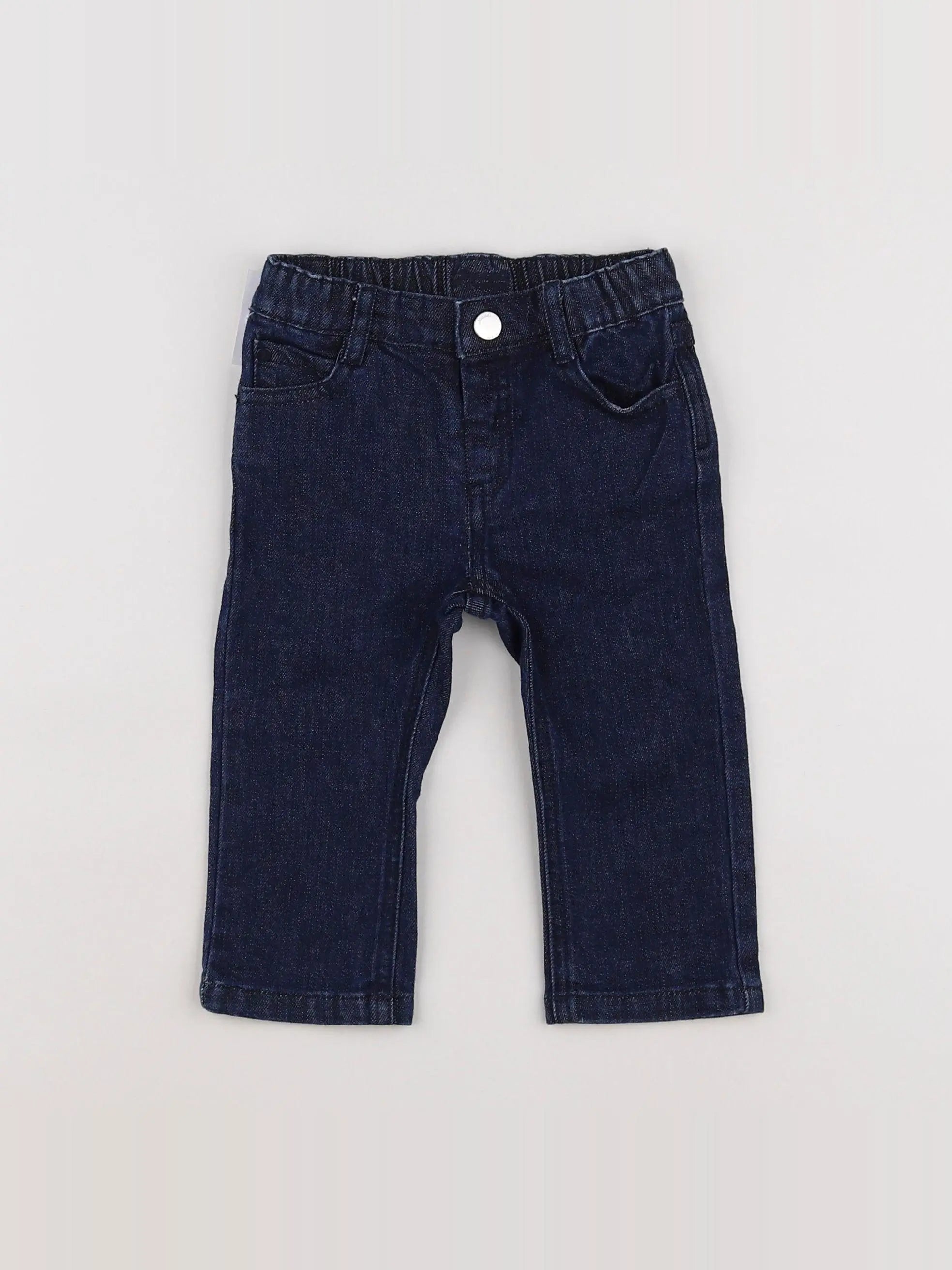 Jacadi - jean bleu - 12 mois