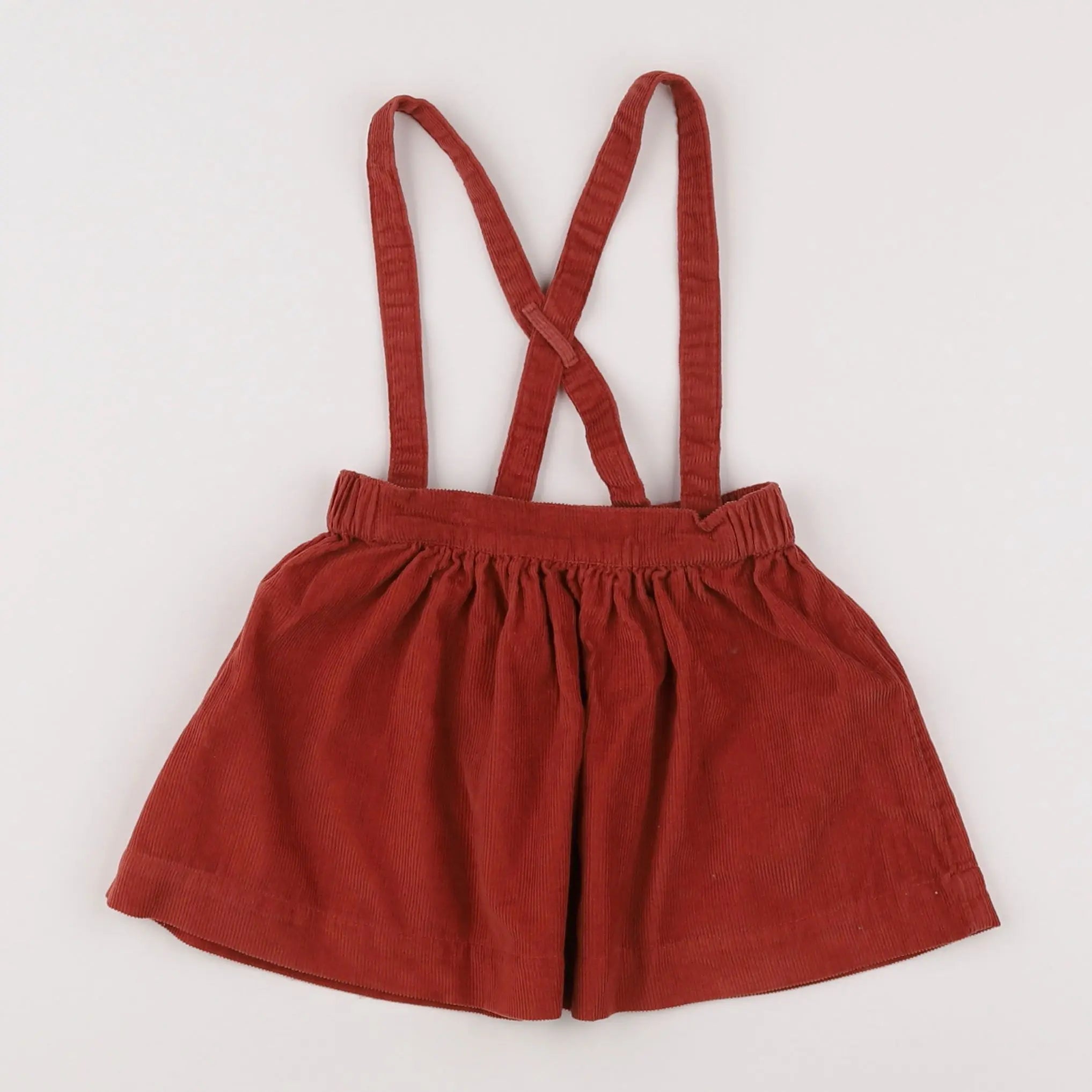 Vertbaudet - jupe marron - 18 mois