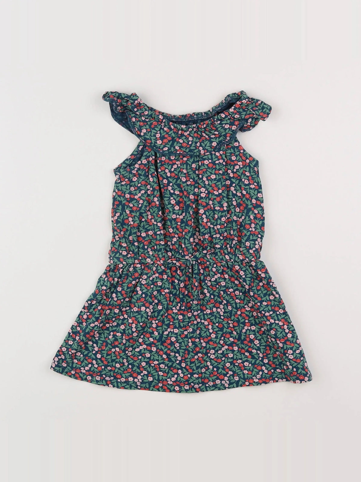 Vertbaudet - robe multicolore - 2 ans