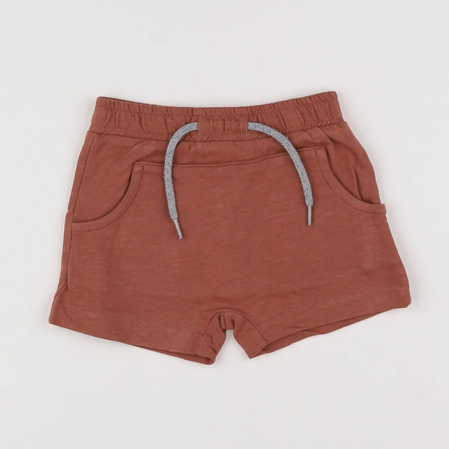 Vertbaudet - short marron - 6 mois