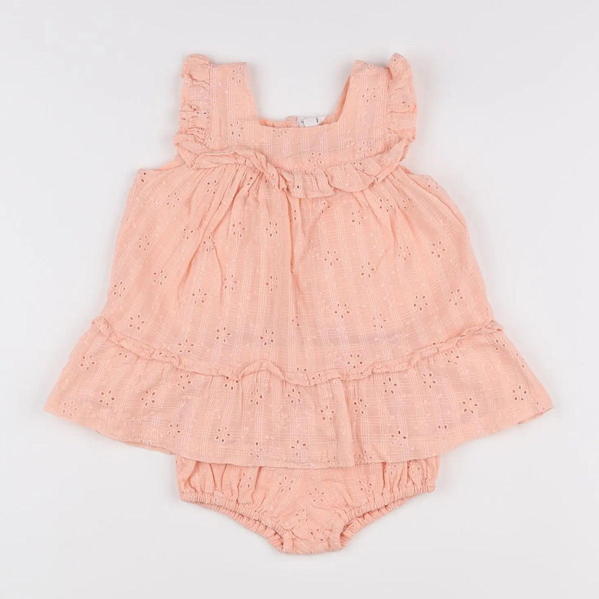 Vertbaudet - robe rose - 12 mois