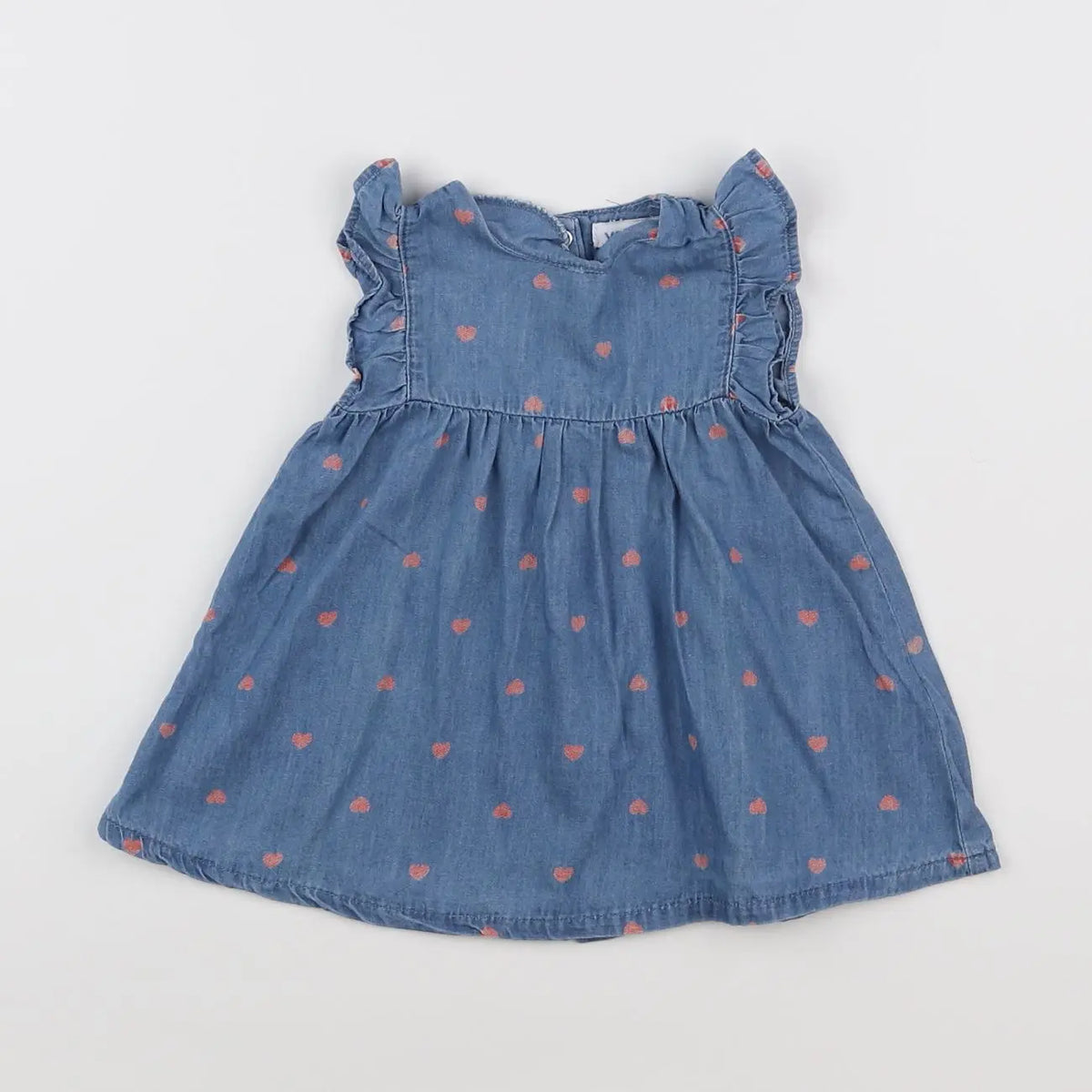 Vertbaudet - robe bleu - 3 mois