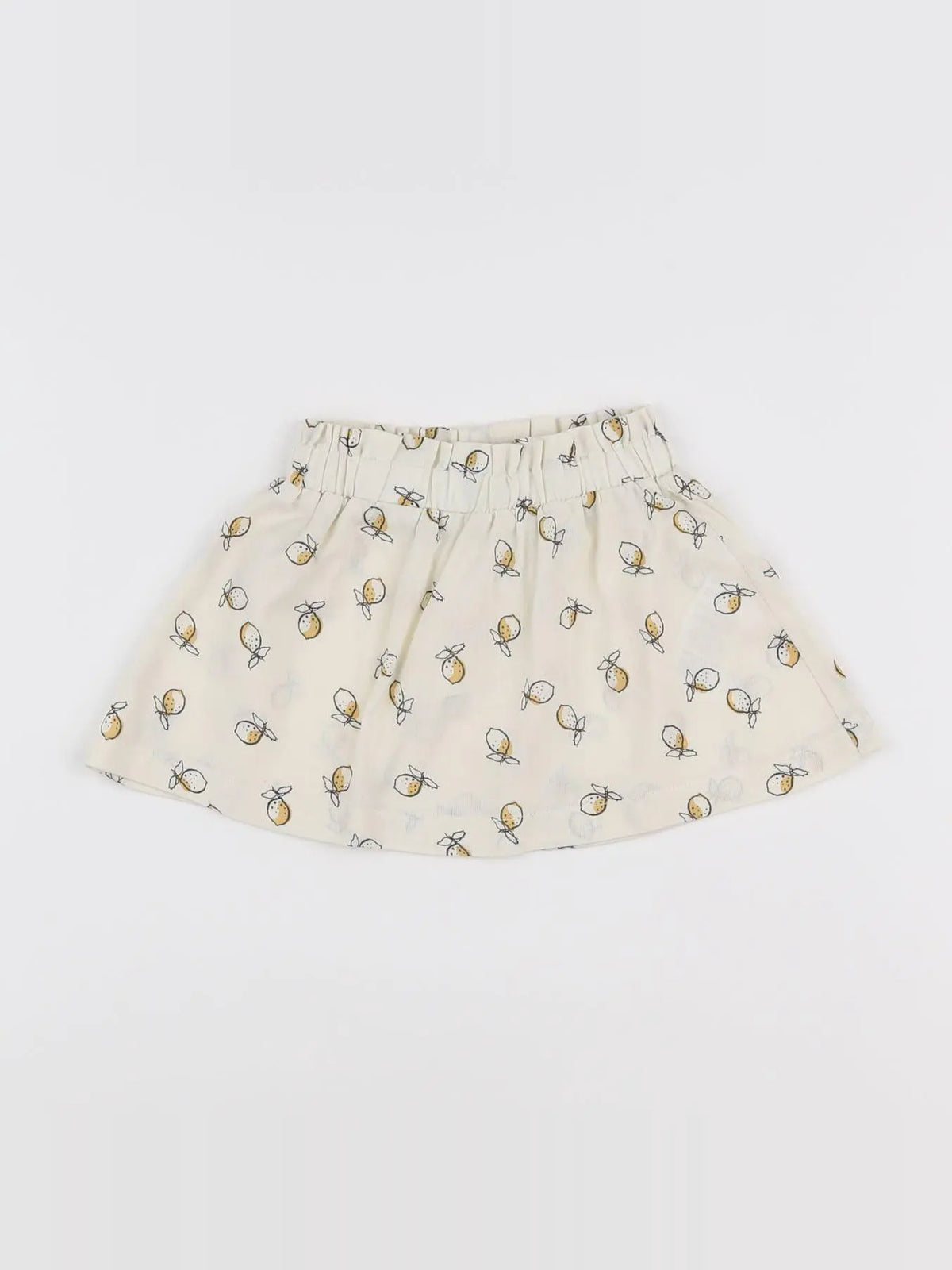 Vertbaudet - jupe beige - 12 mois
