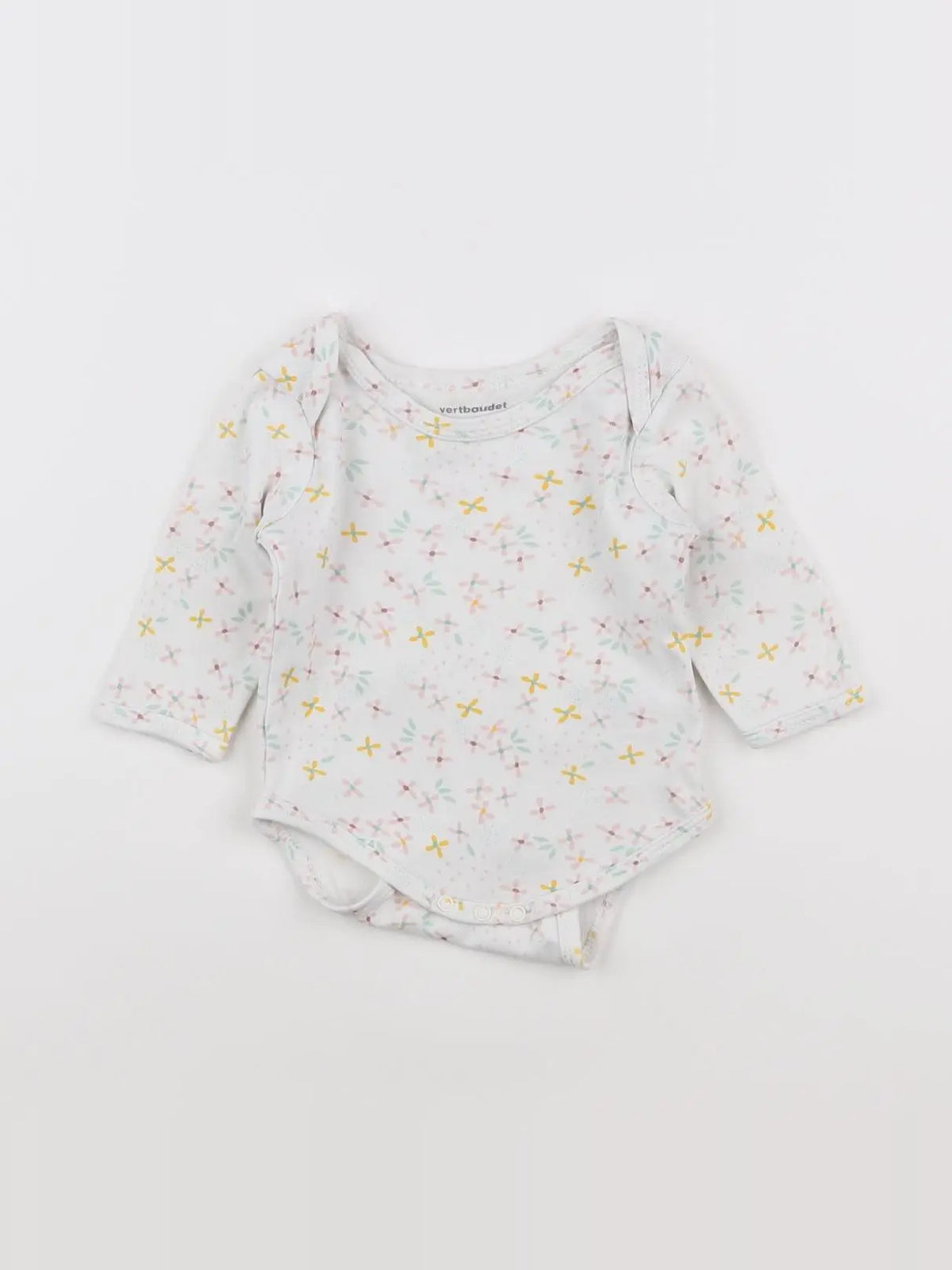 Vertbaudet - body multicolore - 3 mois