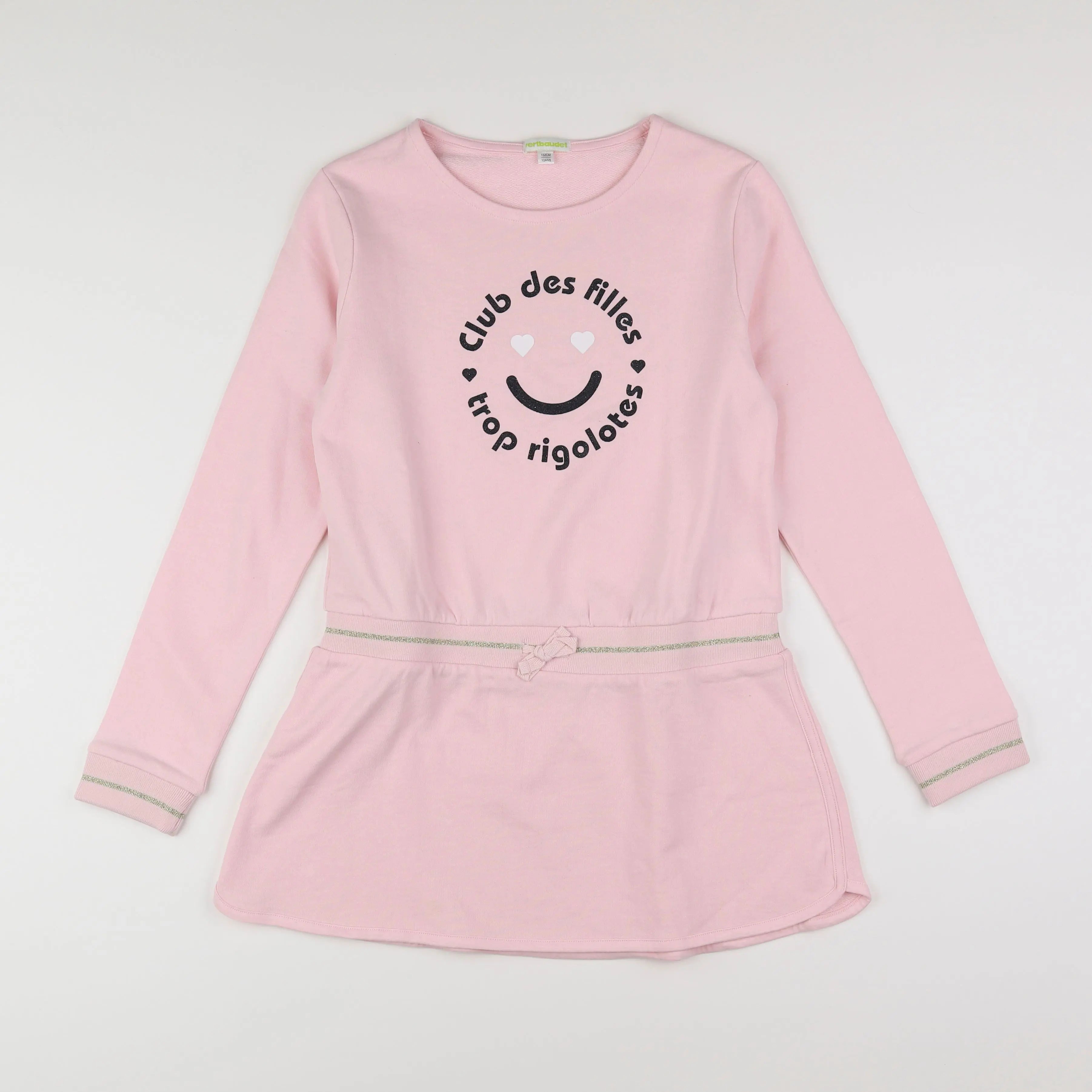 Vertbaudet - robe rose - 12 ans