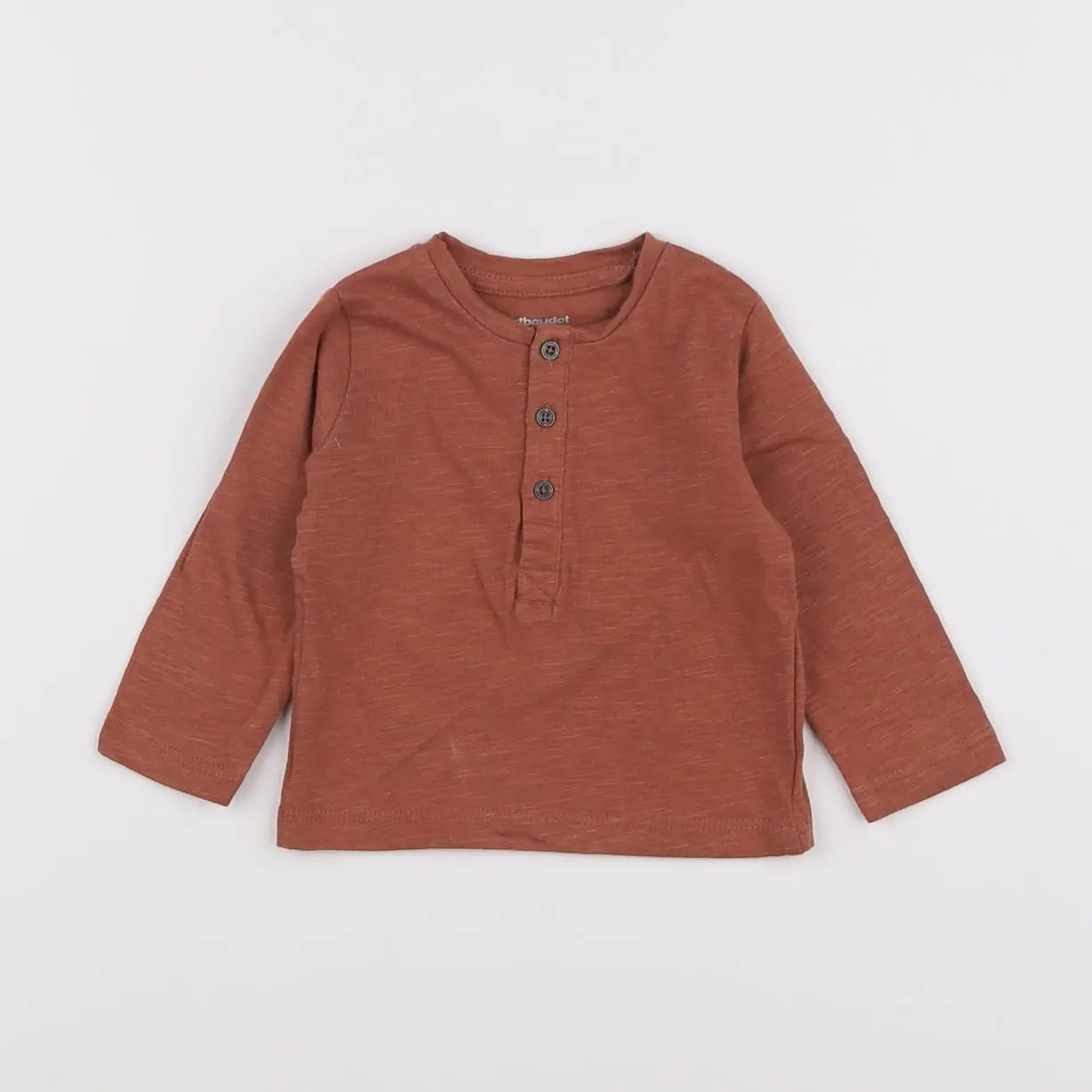 Vertbaudet - tee-shirt marron - 3 mois