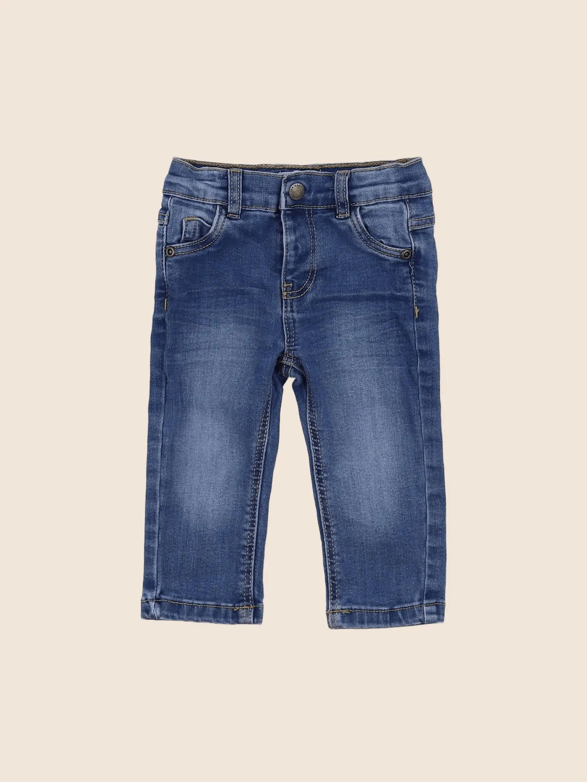 Vertbaudet - jean bleu - 9 mois
