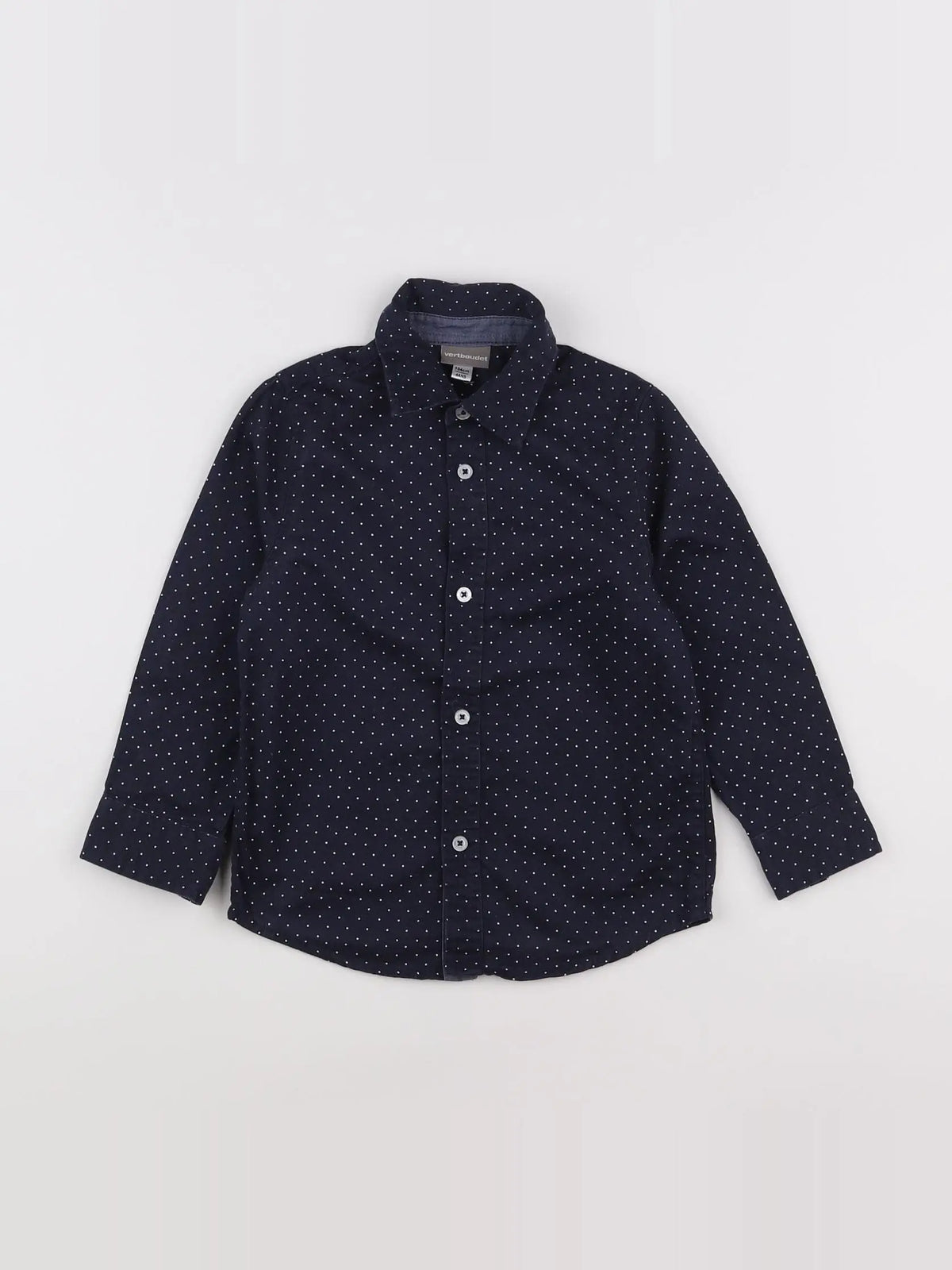Vertbaudet - chemise bleu - 4 ans