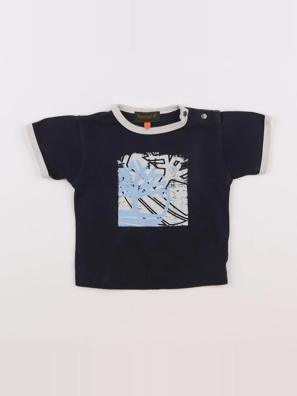 Timberland - tee-shirt bleu - 9 mois