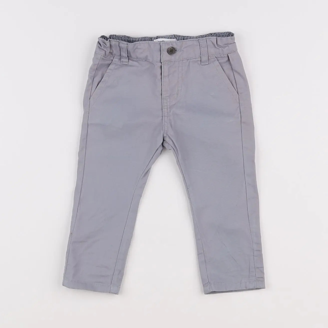 Vertbaudet - pantalon gris - 6 mois