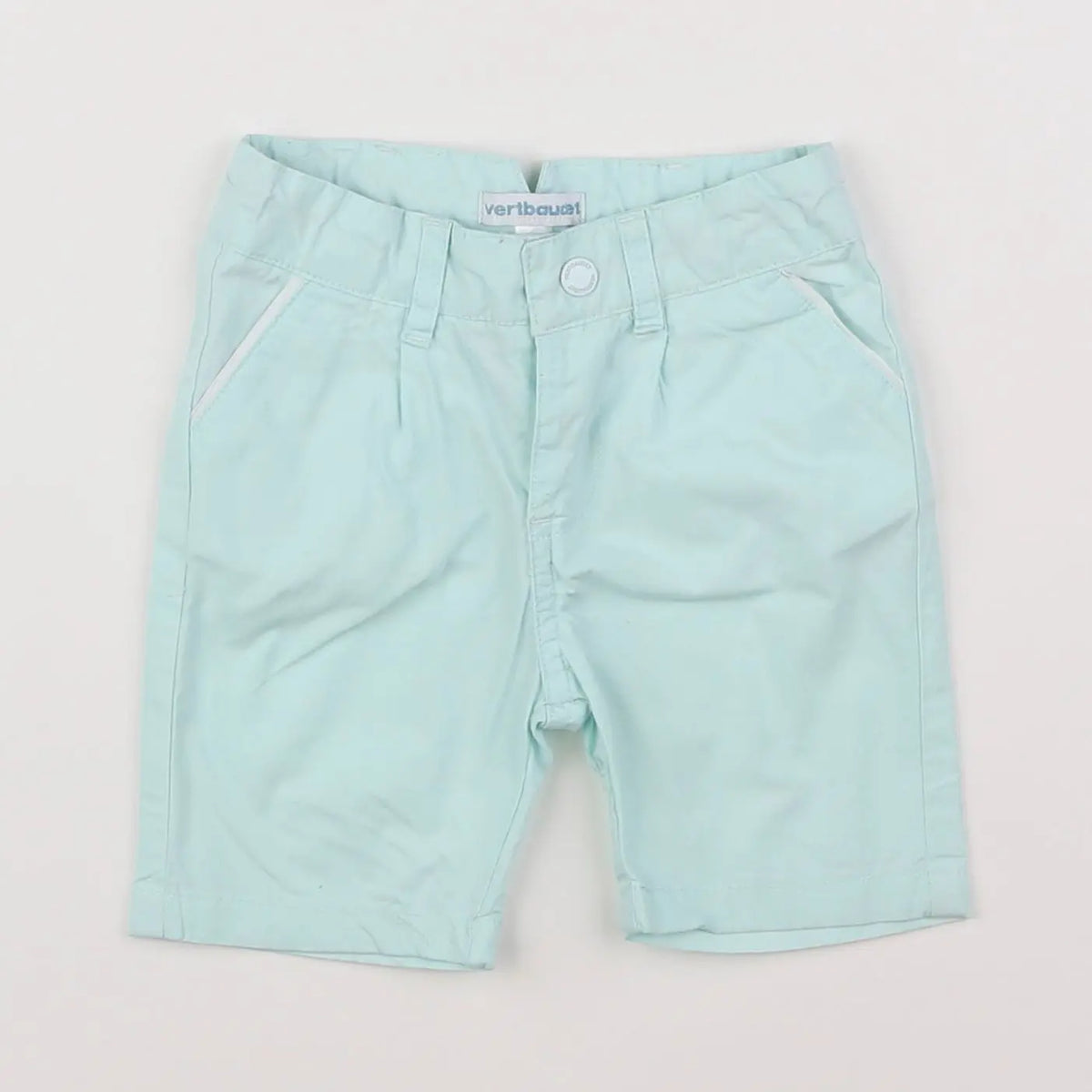 Vertbaudet - short vert - 6 mois
