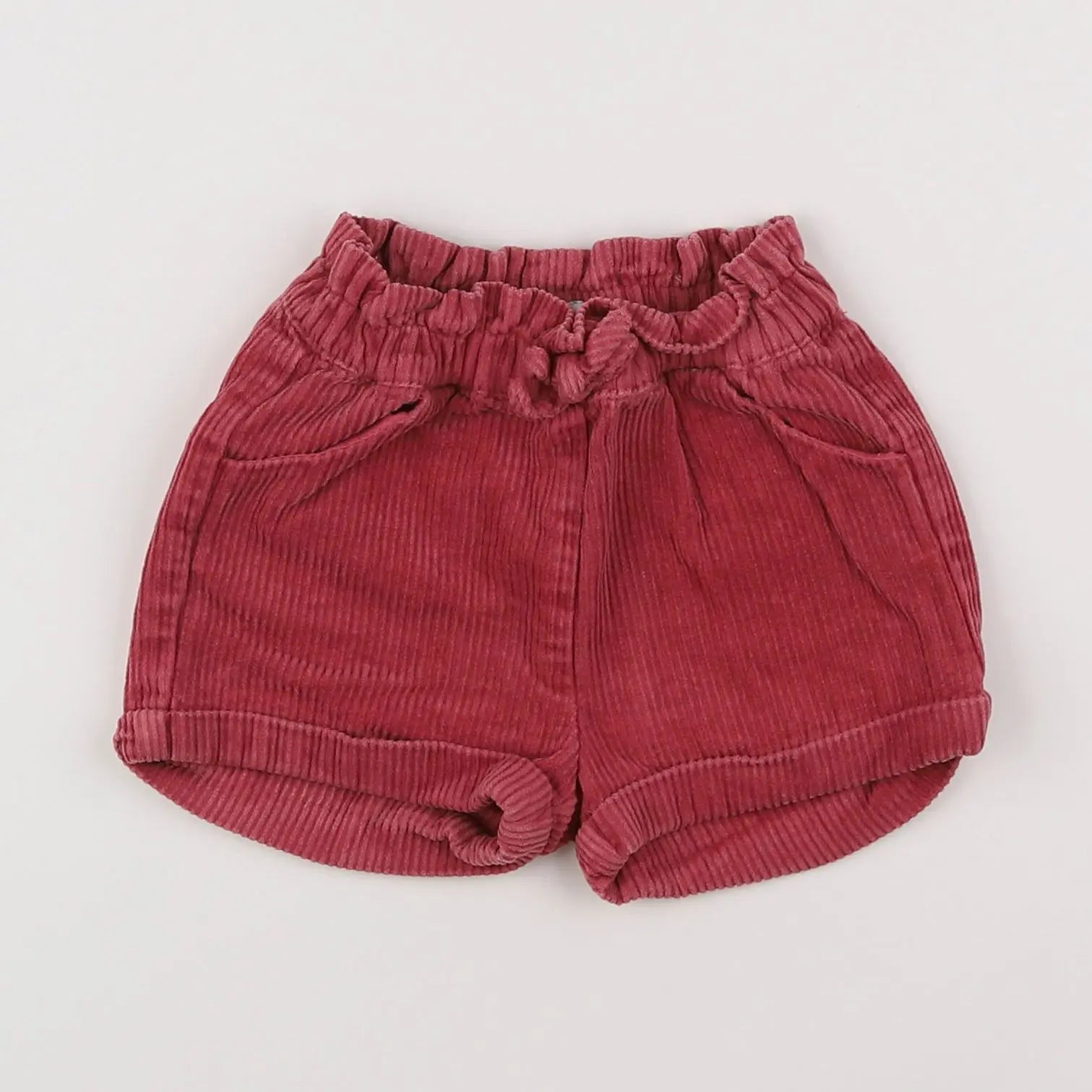 Vertbaudet - short rose - 12 mois