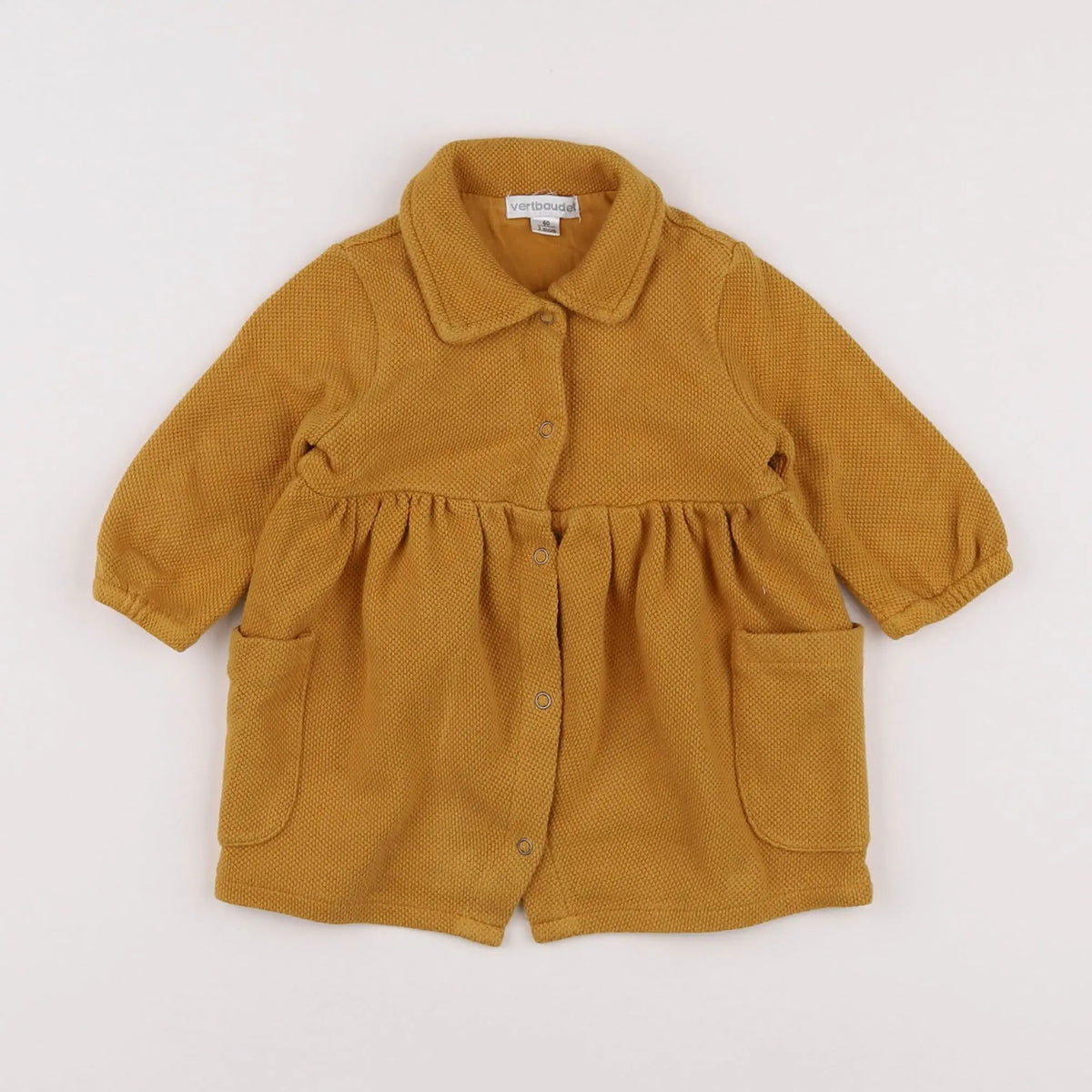 Vertbaudet - robe jaune - 3 mois