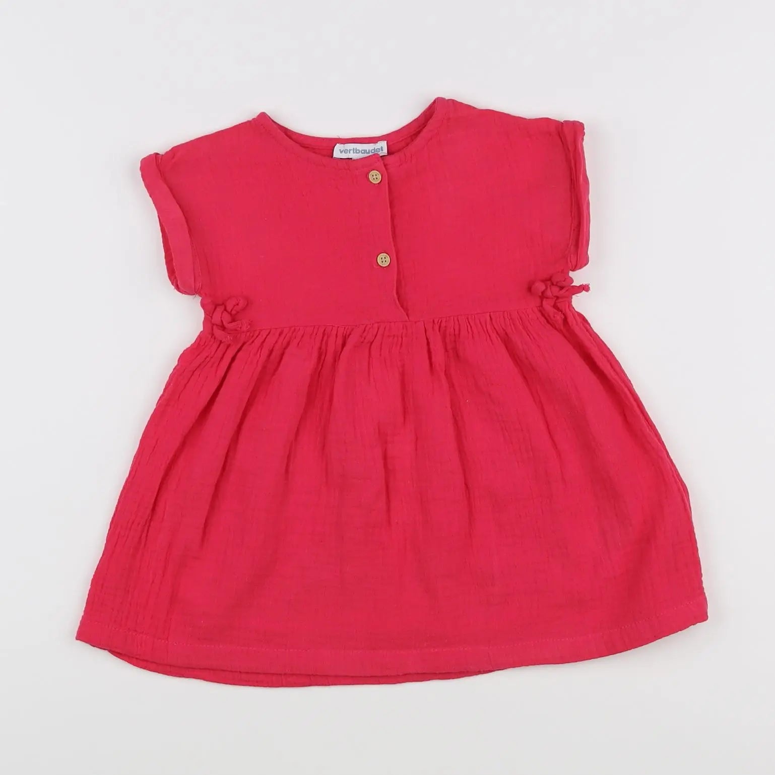 Vertbaudet - robe rose - 18 mois