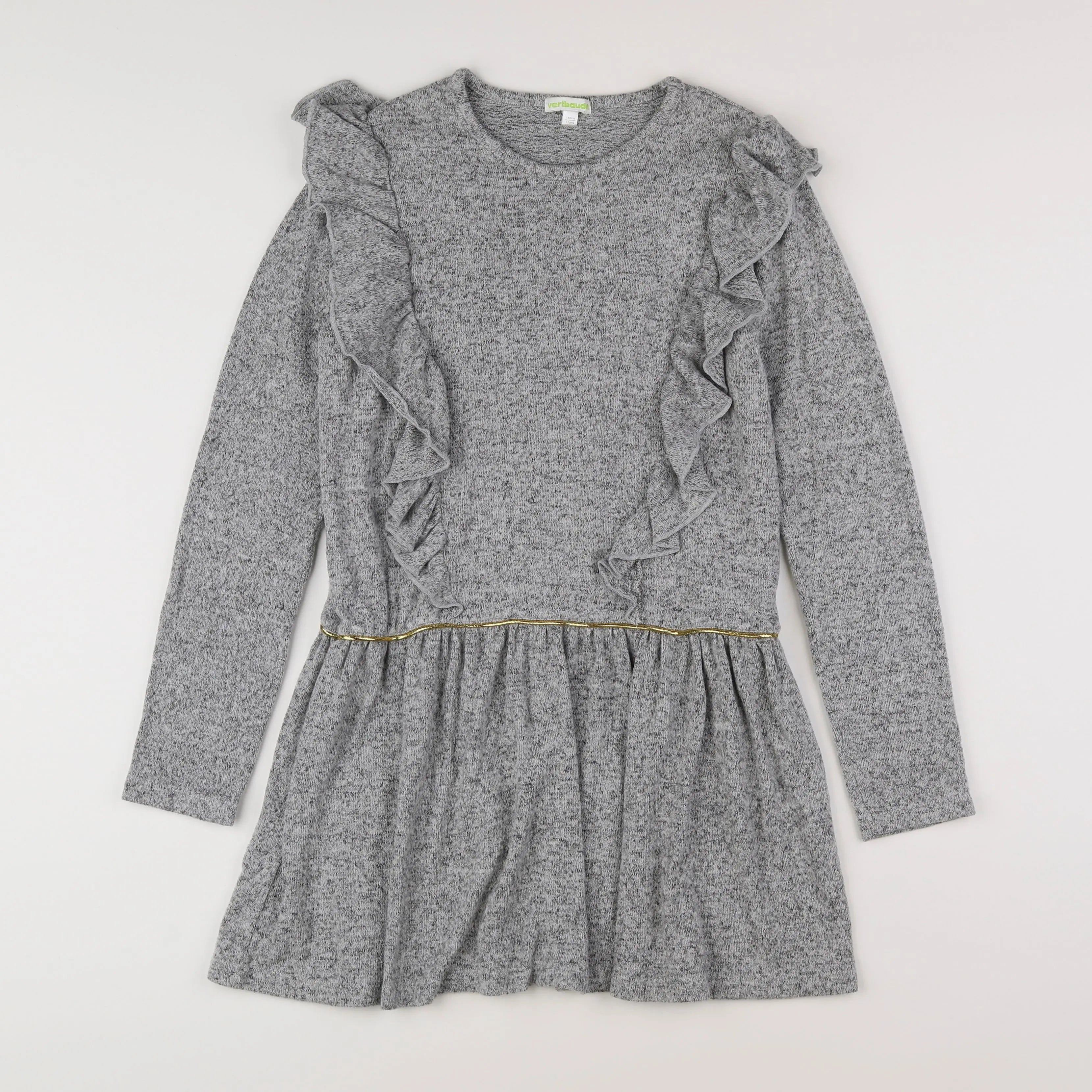 Vertbaudet - robe gris - 12 ans
