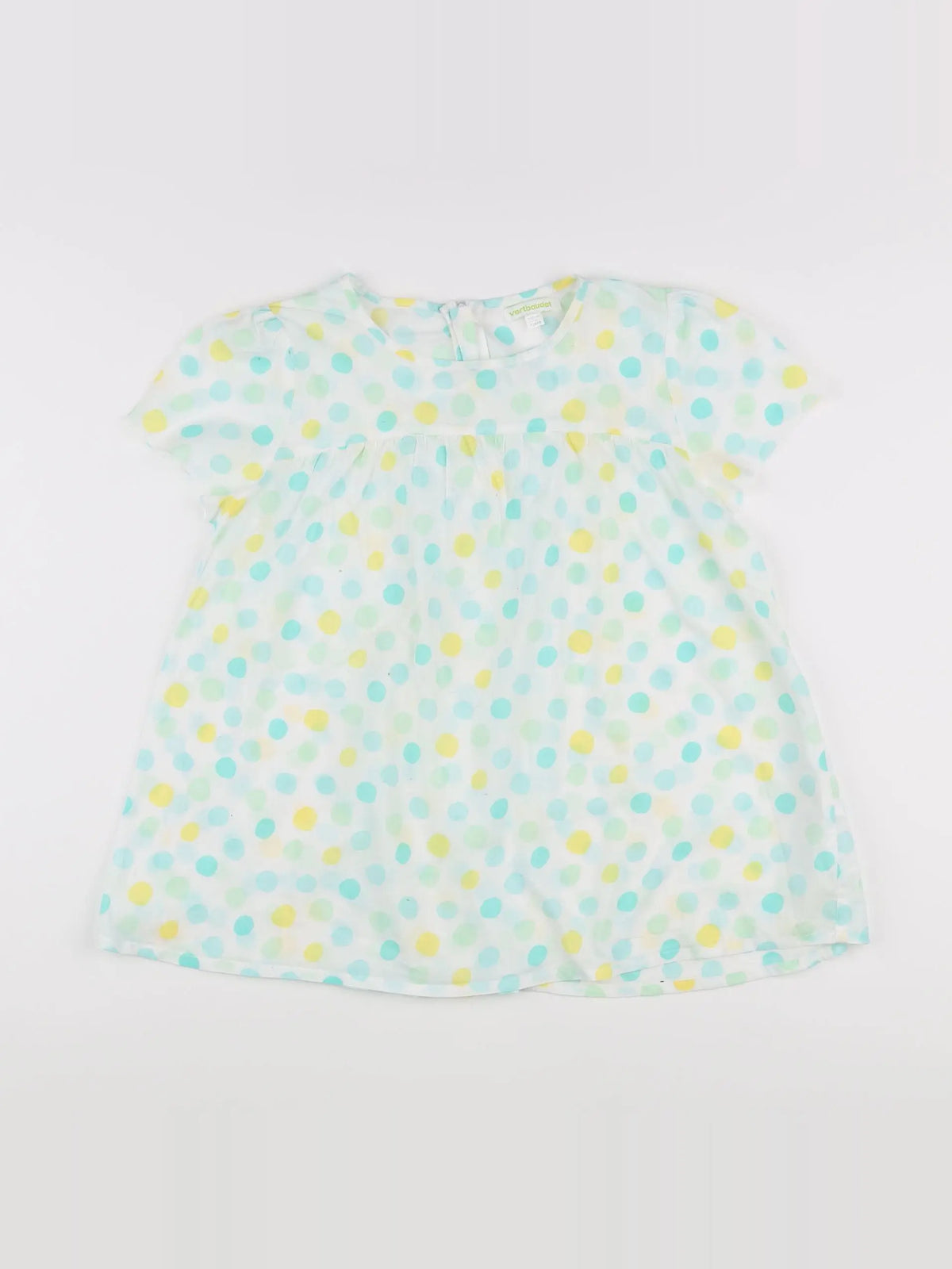 Vertbaudet - blouse vert - 12 ans