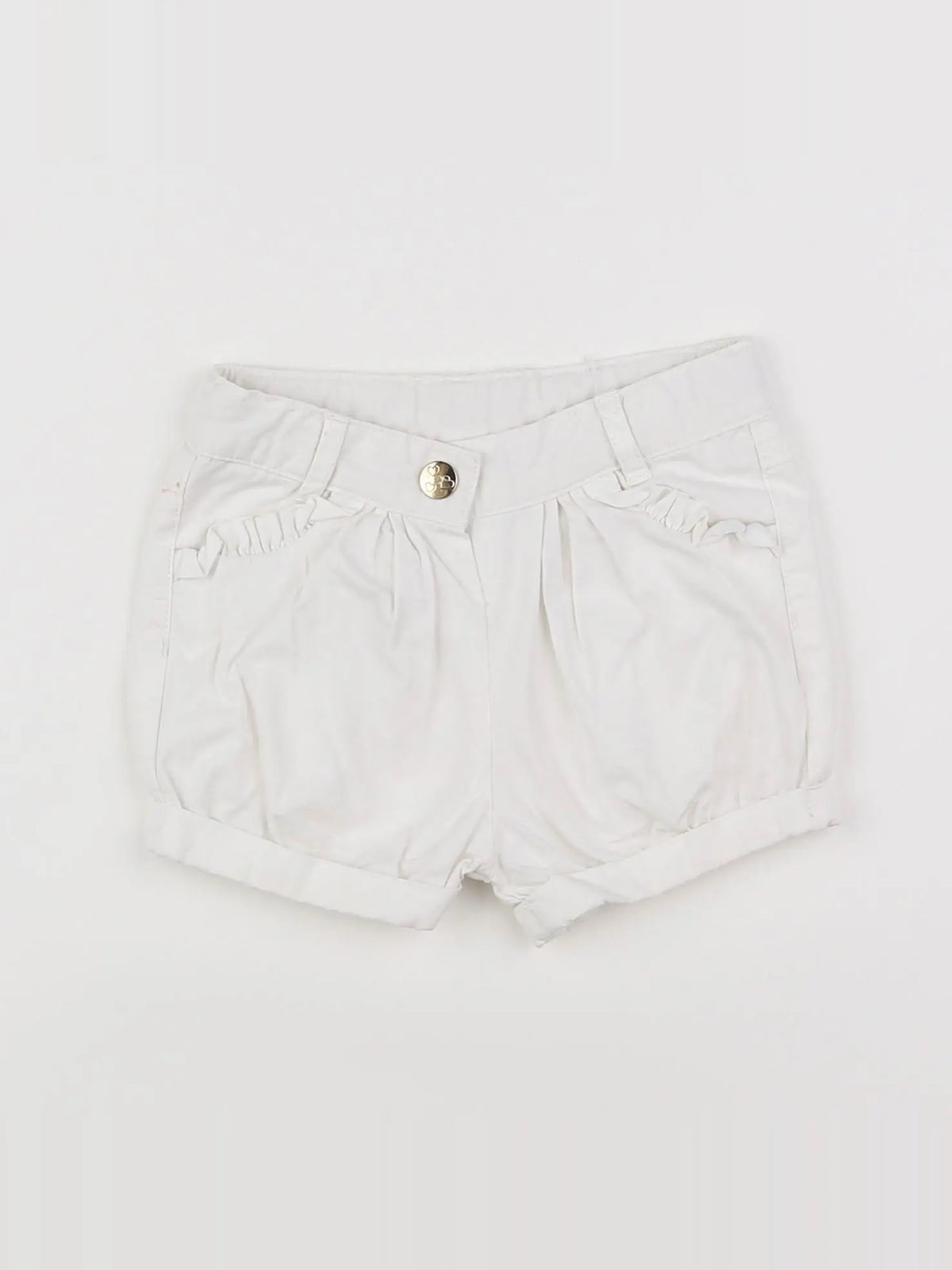 Tape à l'oeil - short blanc - 12 mois