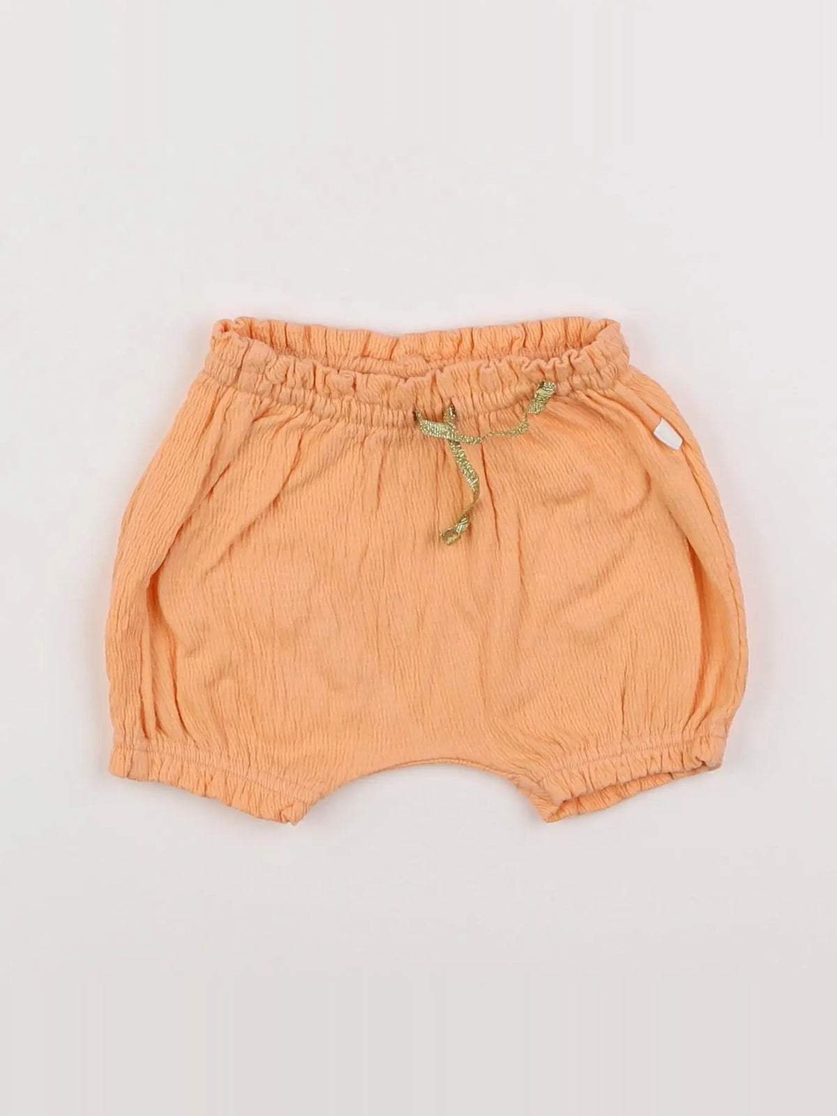 Tape à l'oeil - short orange - 3 mois