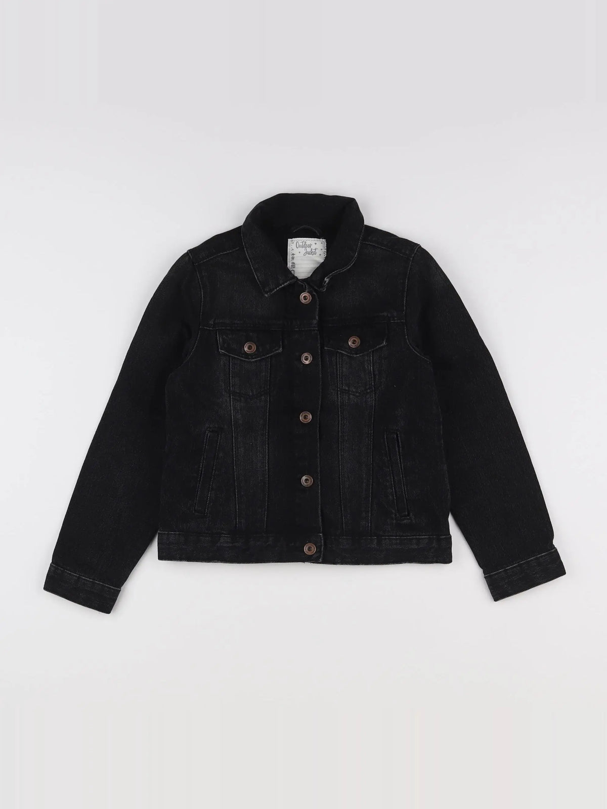Vertbaudet - veste noir - 8 ans