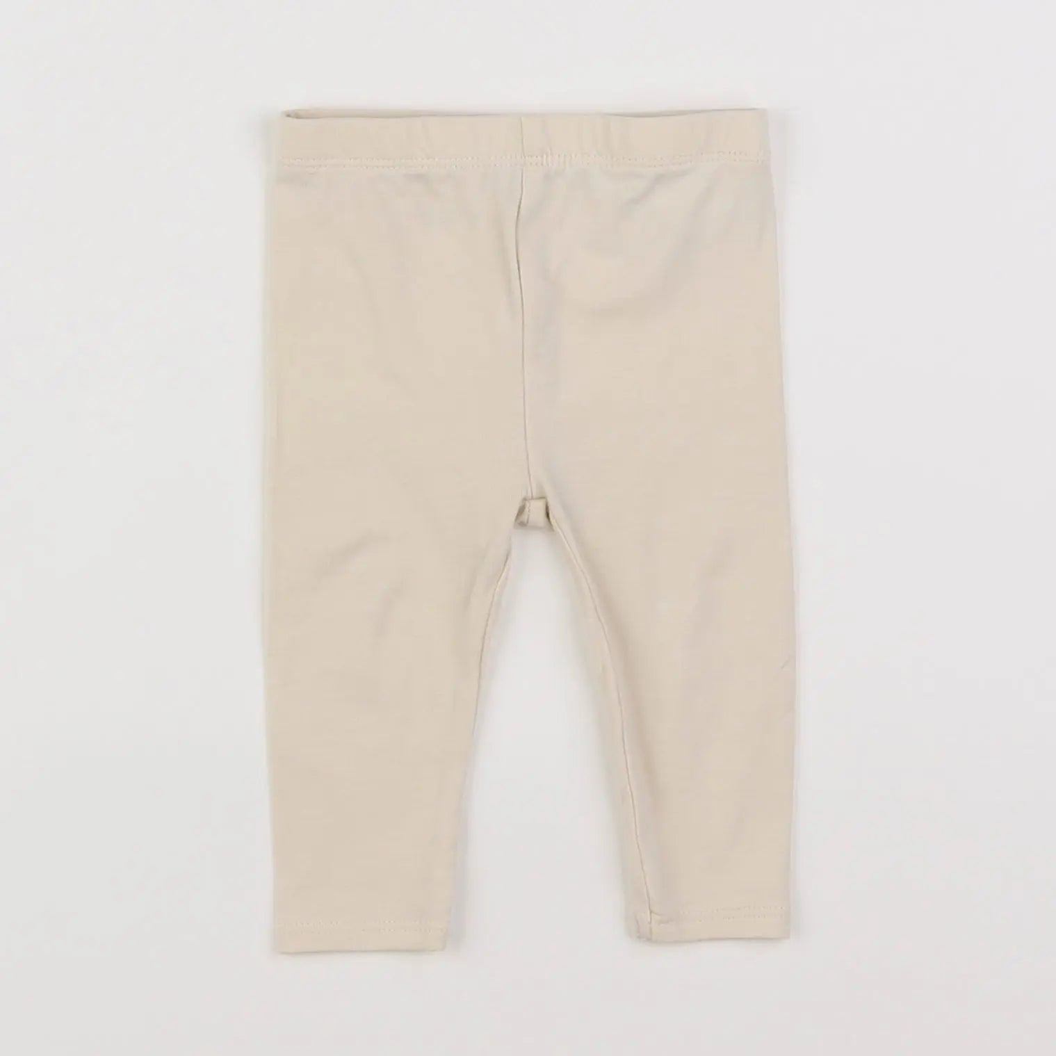 Vertbaudet - legging beige - 3 mois