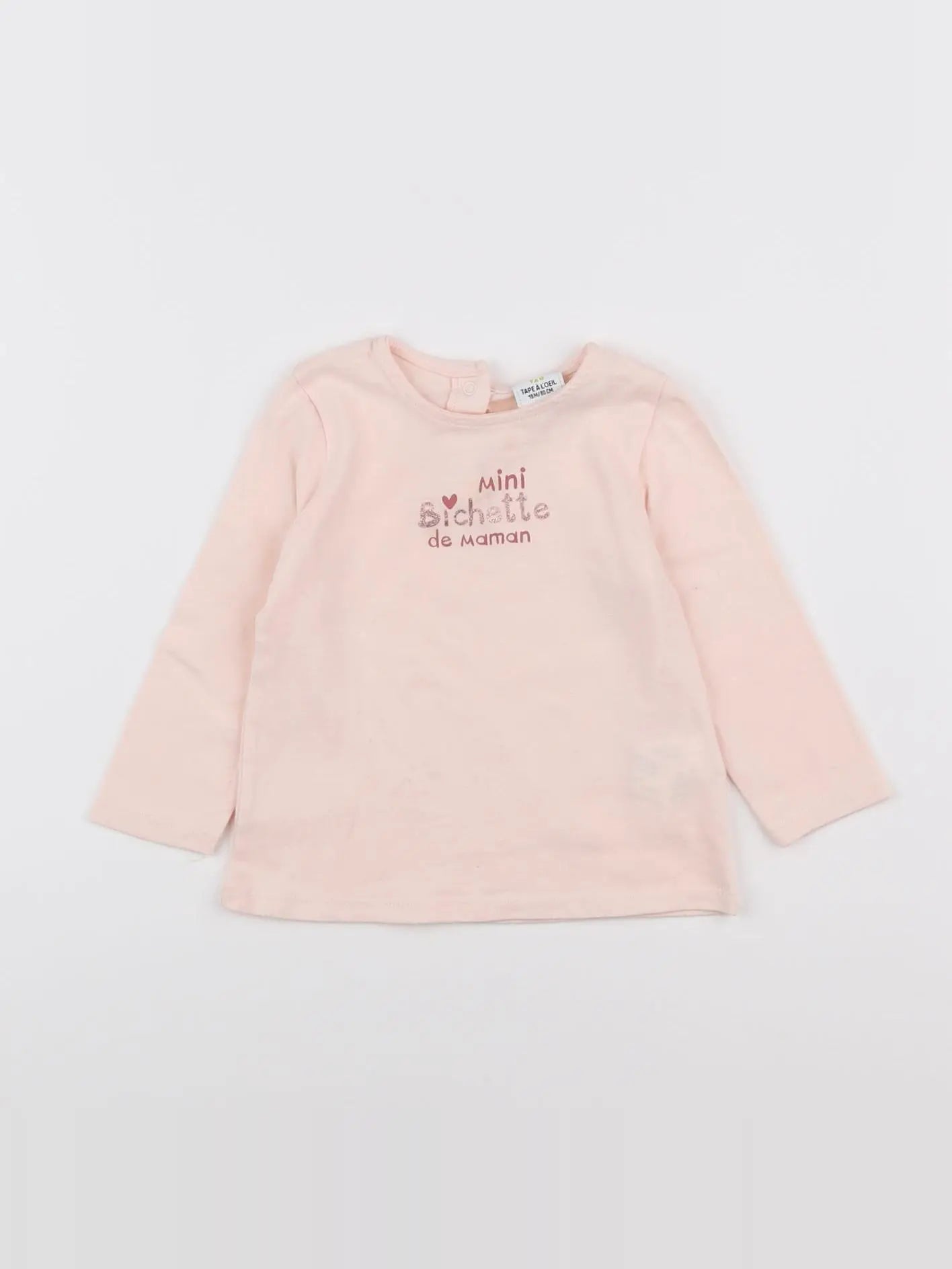Tape à l'oeil - tee-shirt rose - 18 mois