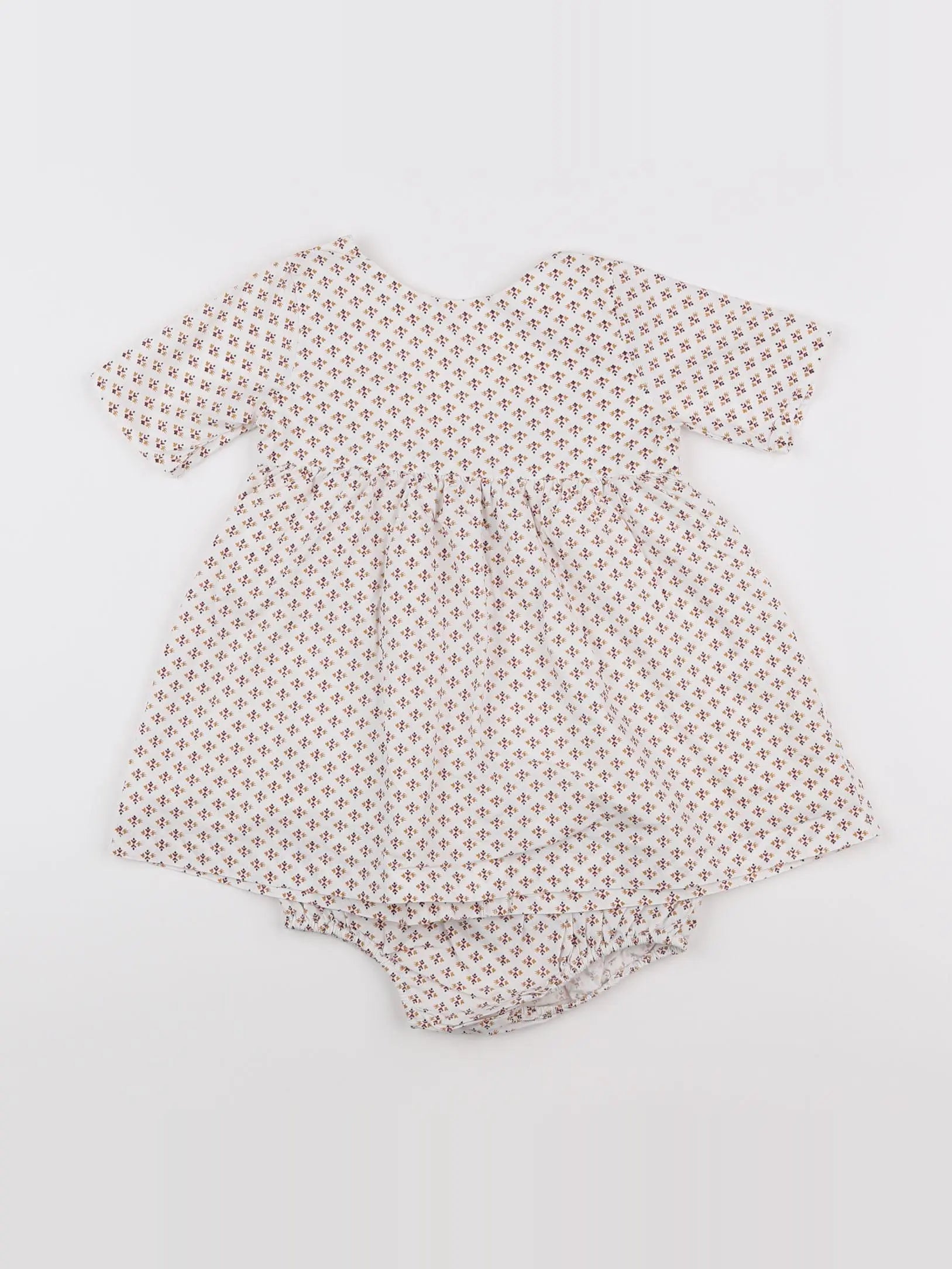 Natalys - robe blanc - 18 mois
